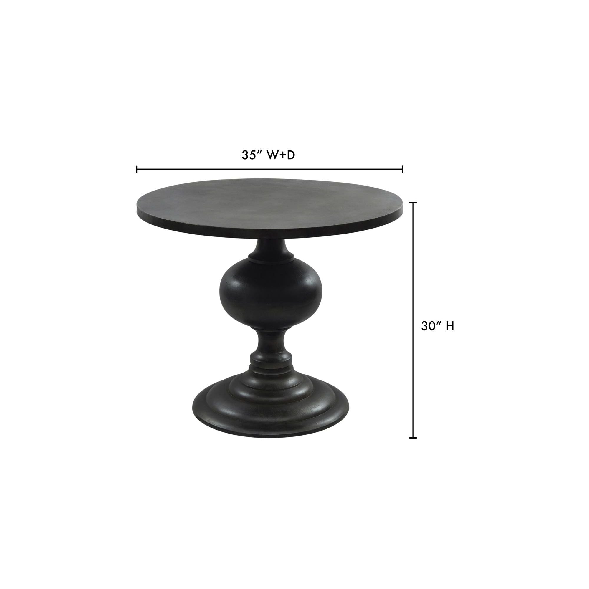 Moe's Home Lexie Dining Table Black - Image 3