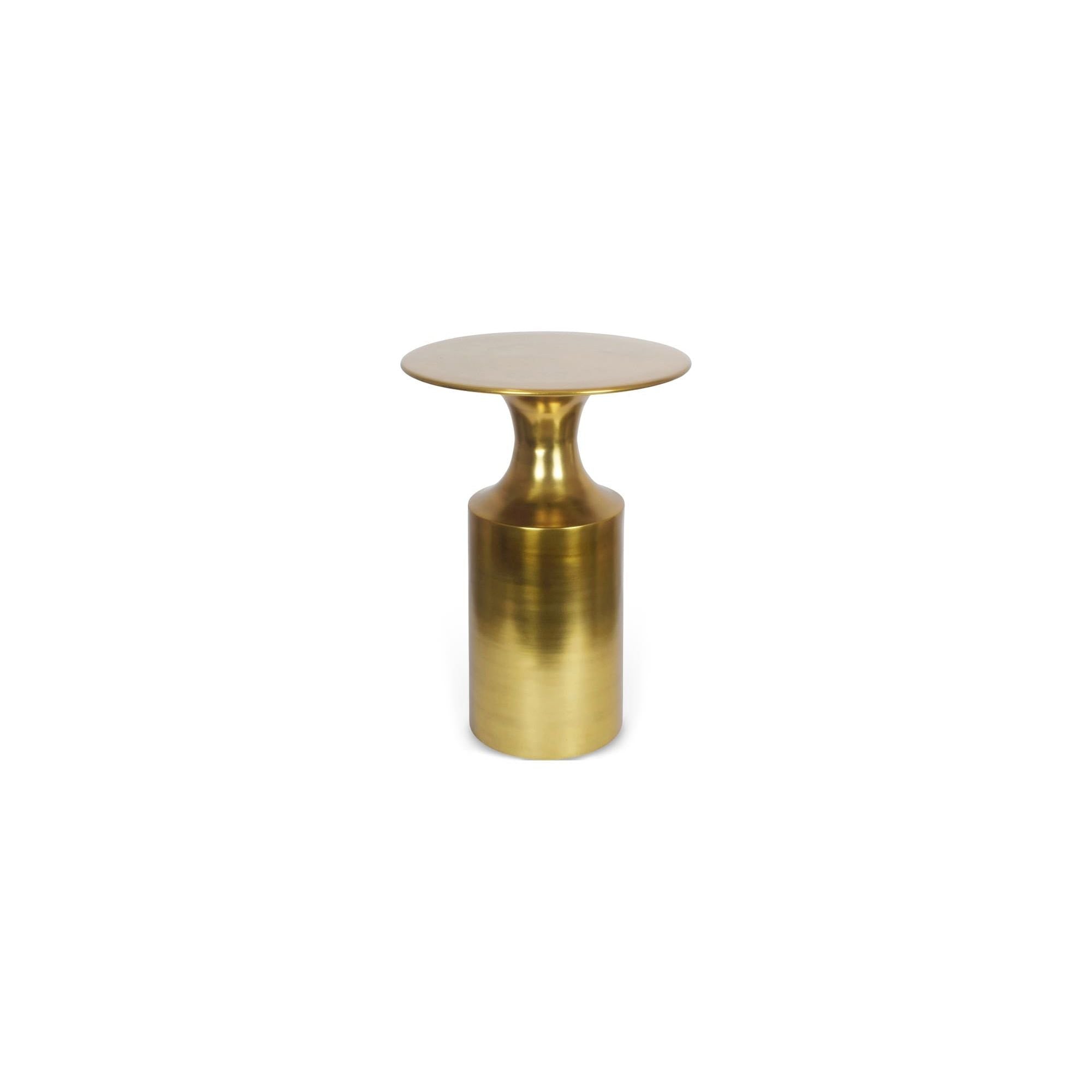 Moe's Home Collection Rassa Gold Accent Table - Image 1