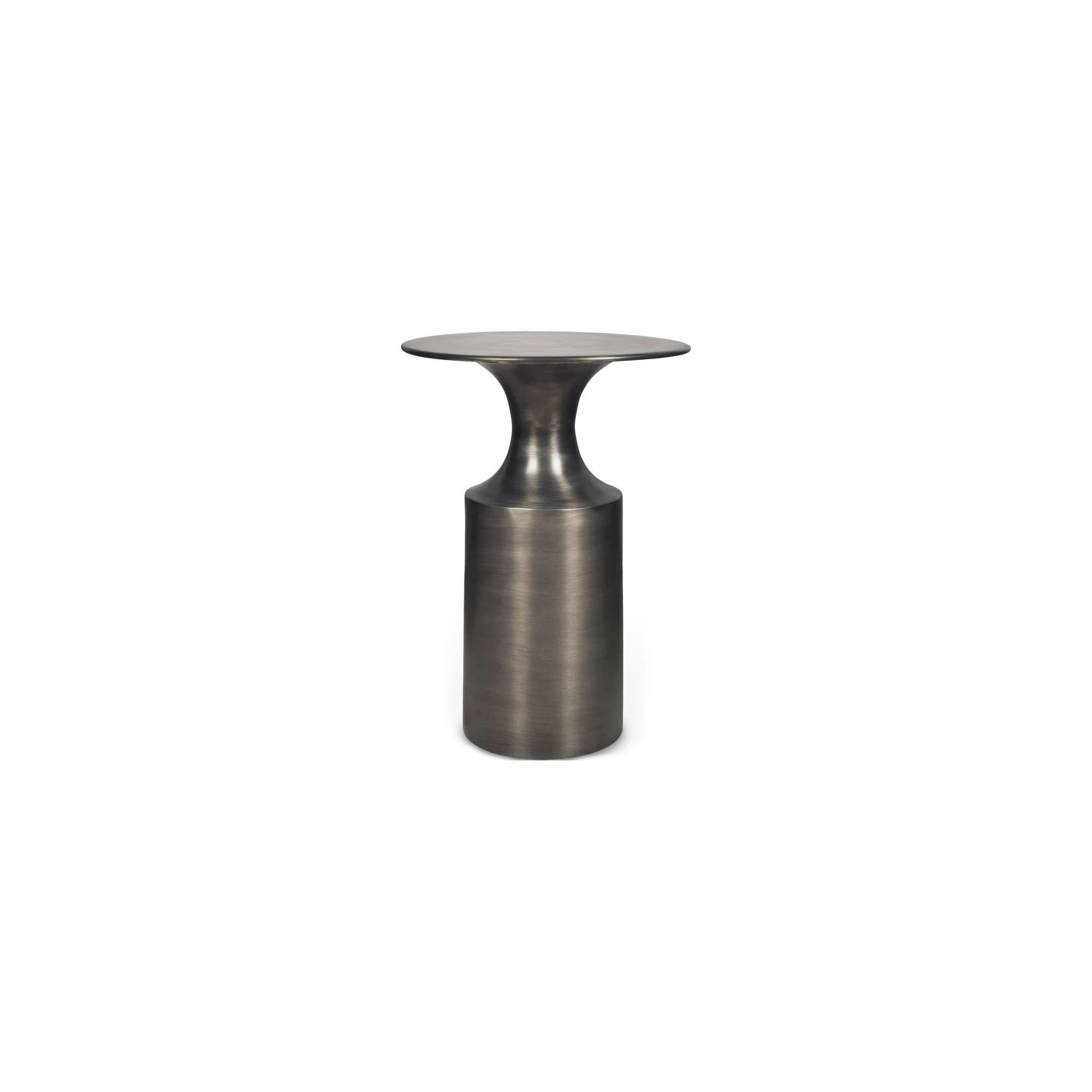 Moe's Home Collection Rassa Zinc Accent Table - Image 1