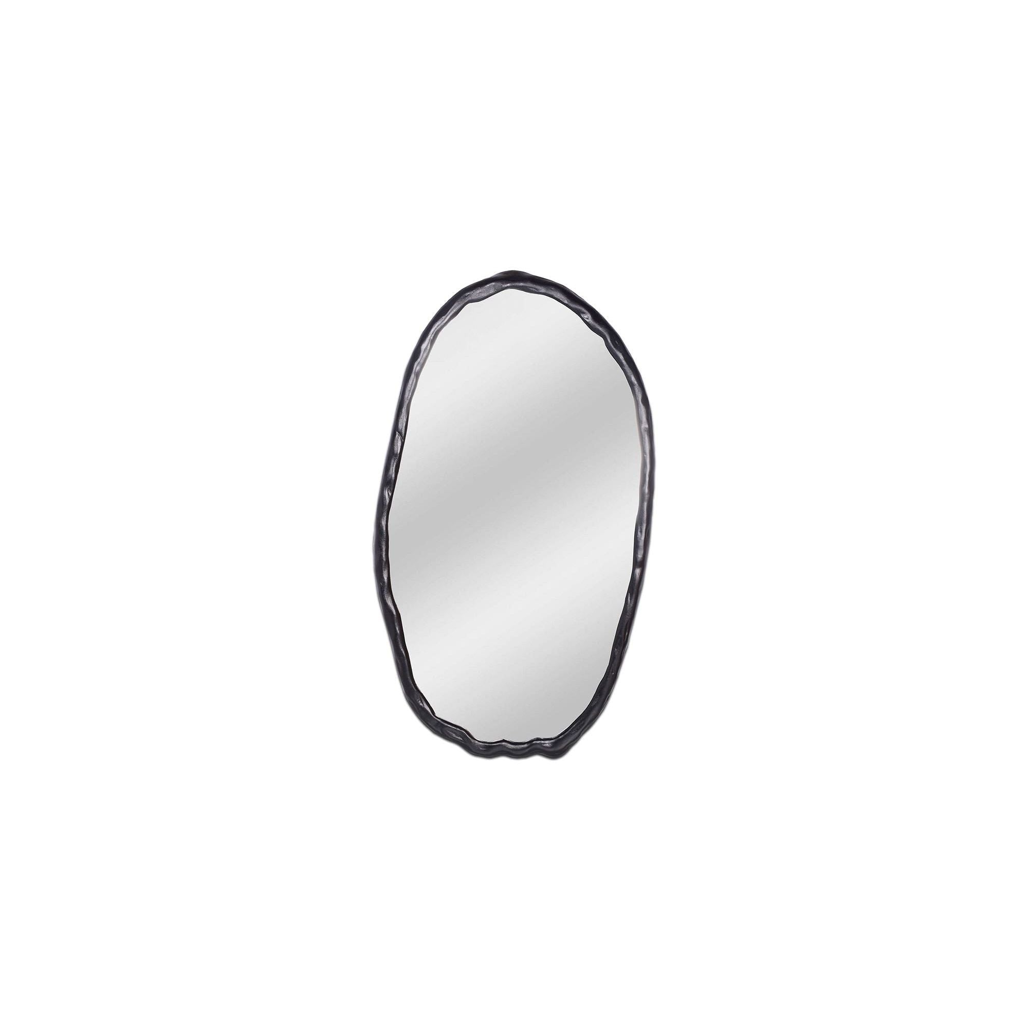 Moe's Home Foundry Oval Mirror Black - Image 1