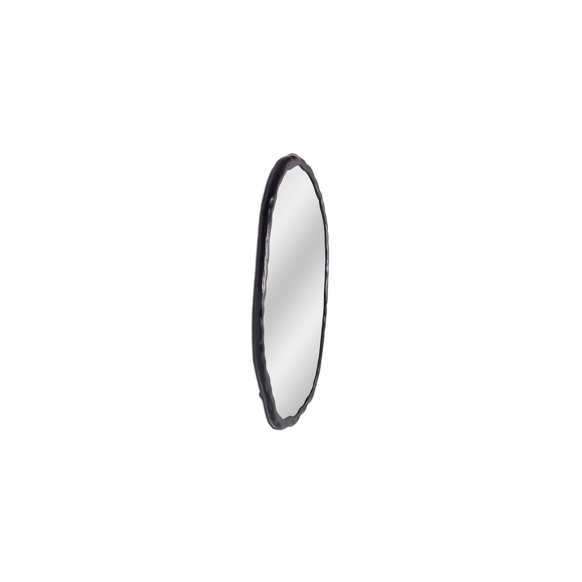 Moe's Home Foundry Oval Mirror Black - Image 3