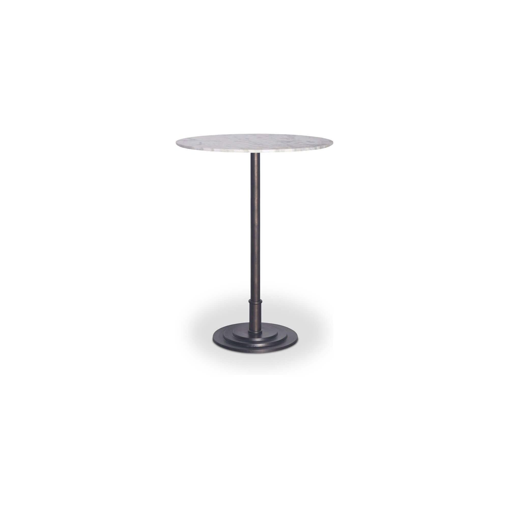 Moe’s Home Tori Outdoor Bar Table White Marble