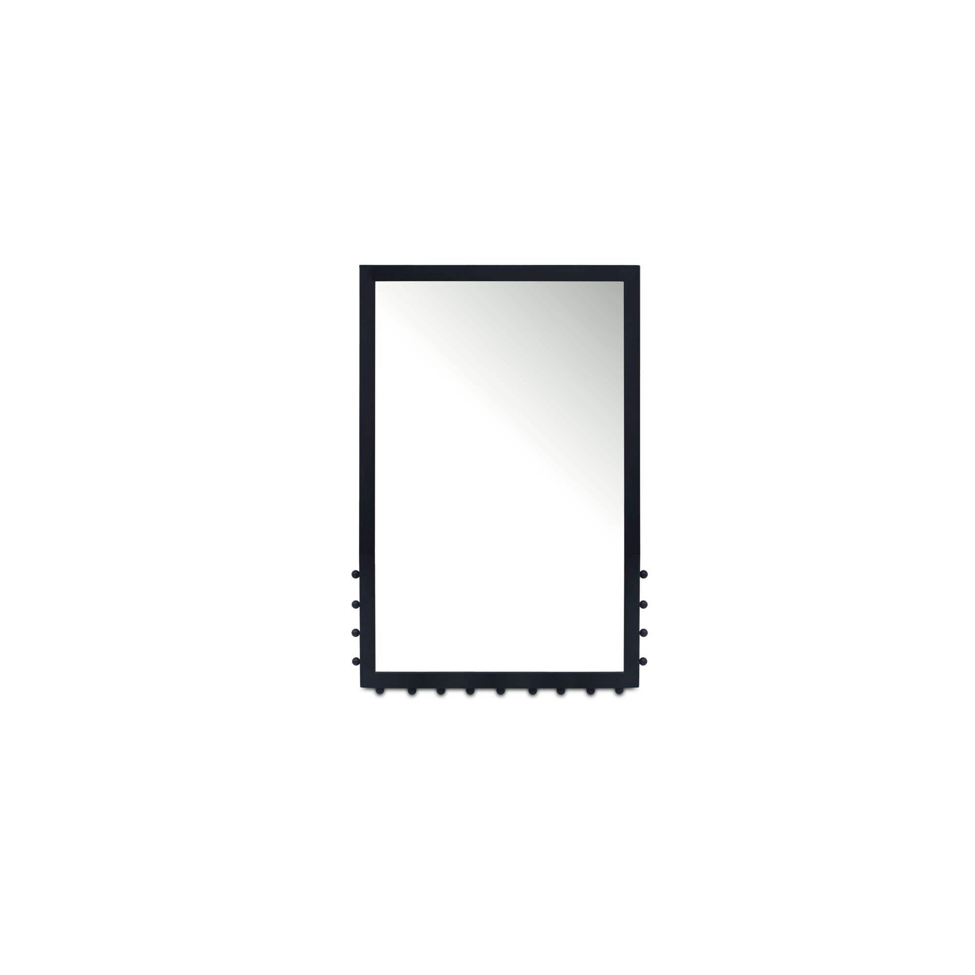 Moe's Home Figaro Wall Mirror Black - Image 1