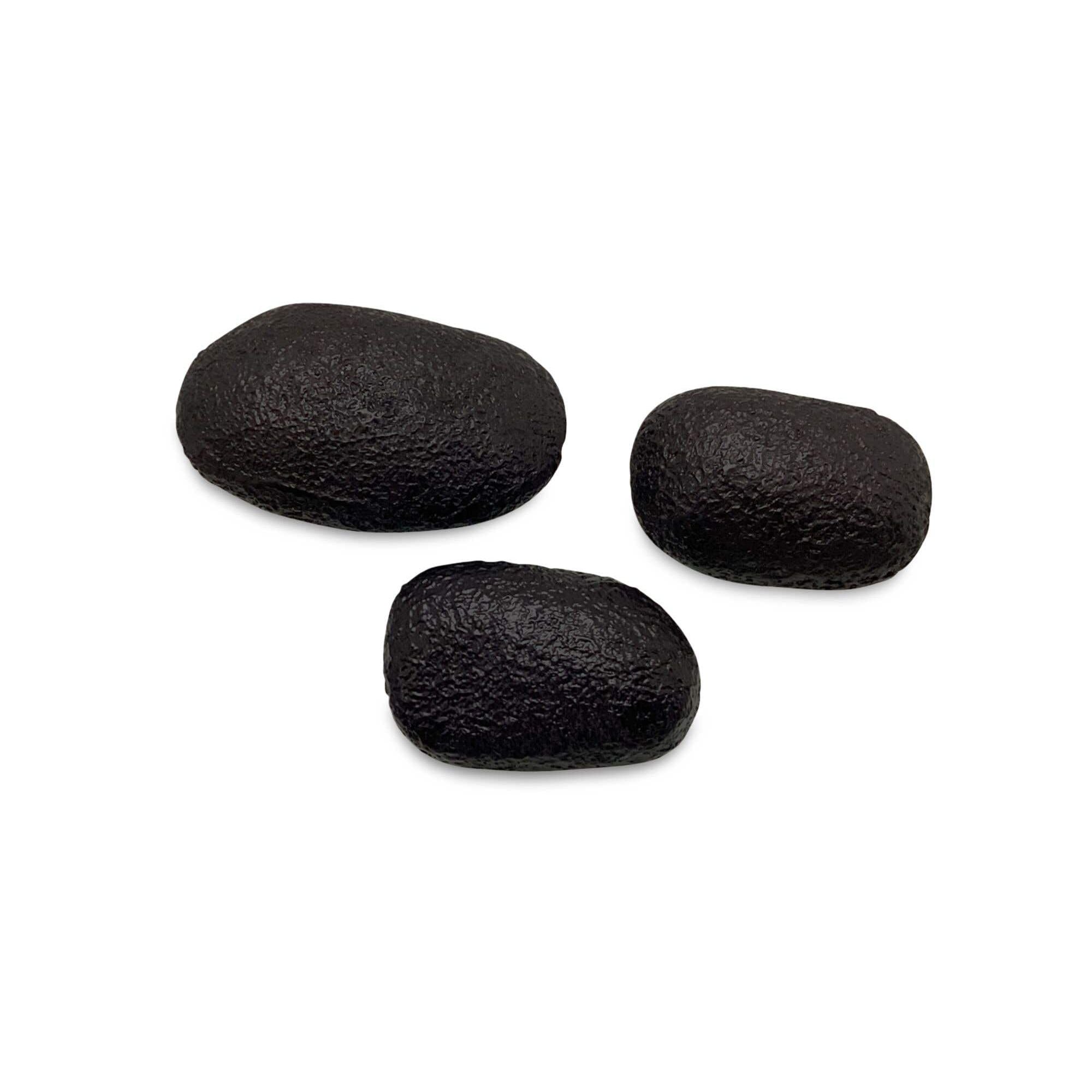 Moe's Home Breton Cast Aluminum Wall Sculpture Black-Set Of 3 - Image 1
