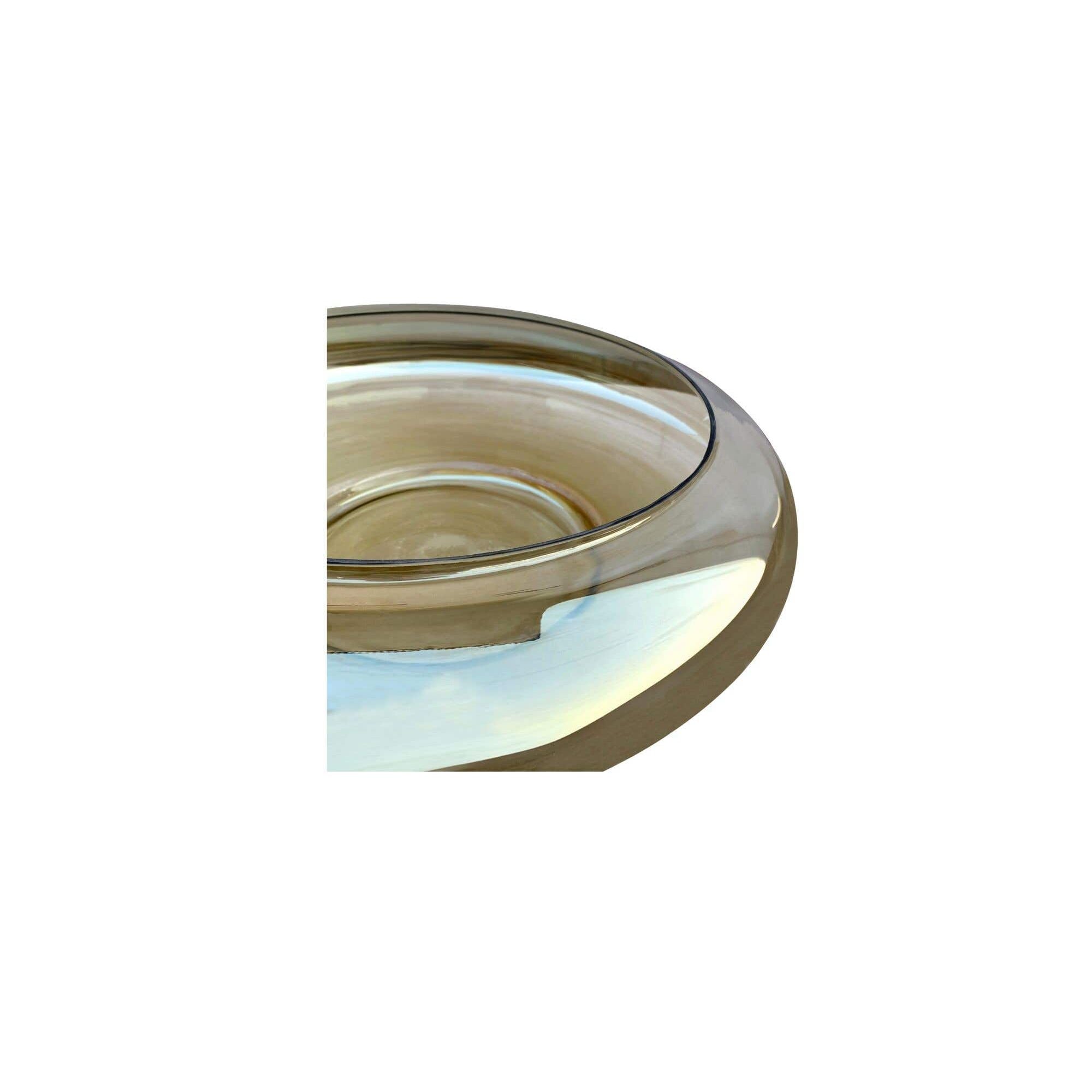 Moe's Home Polene Glass Bowl Large Smoky Brown - Image 3