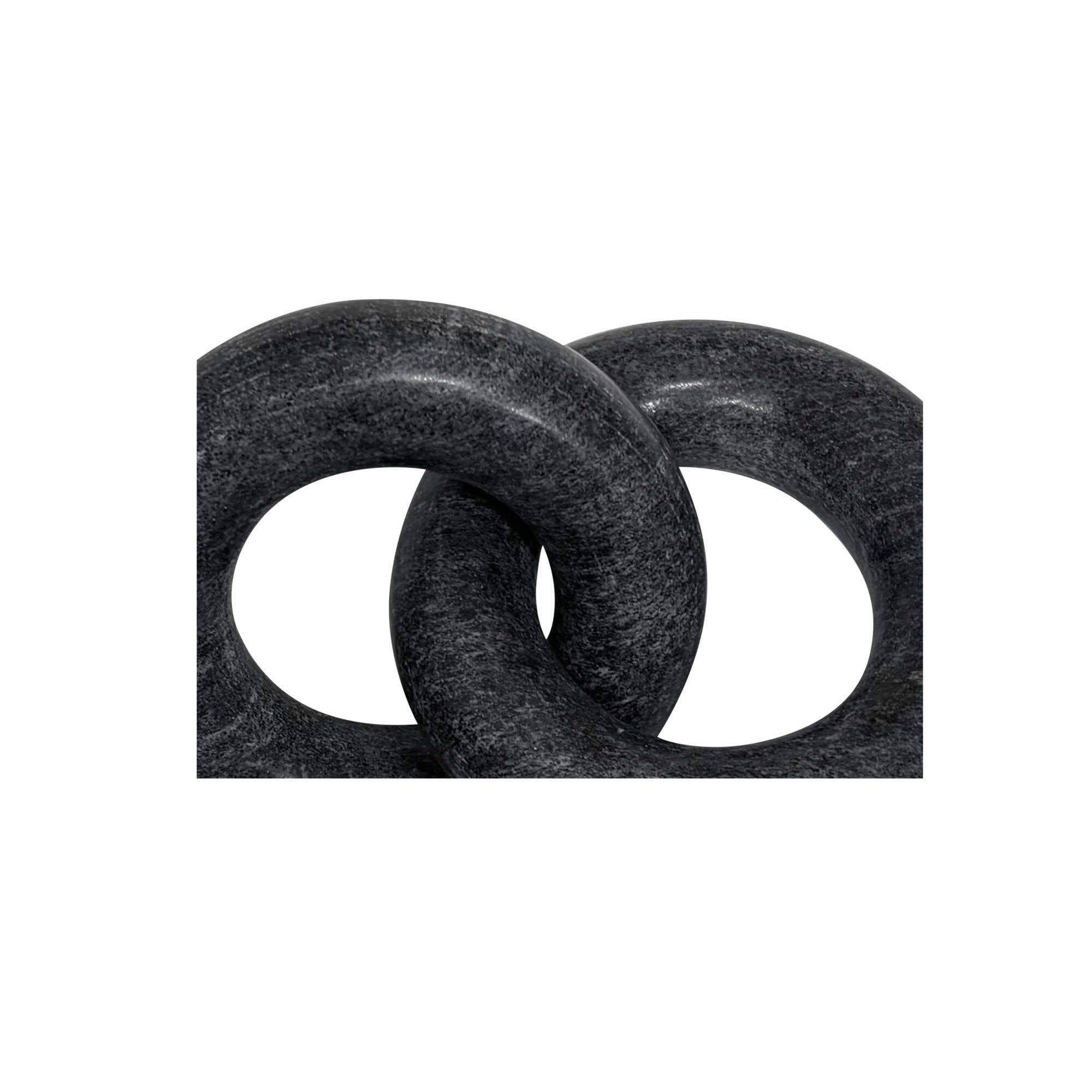 Moe's Home Hera Tabletop Decor Black Marble - Image 3