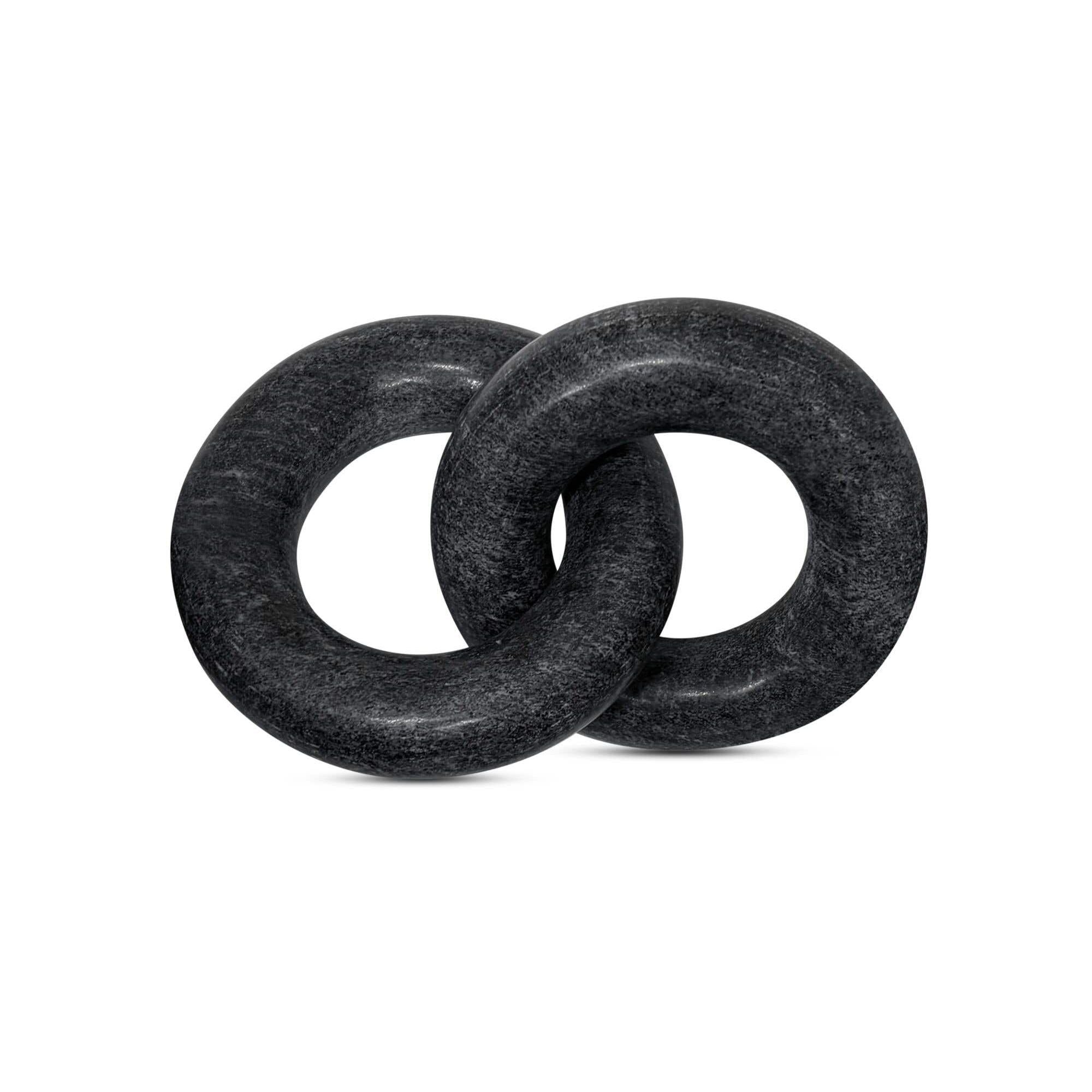 Moe's Home Hera Tabletop Decor Black Marble - Image 1
