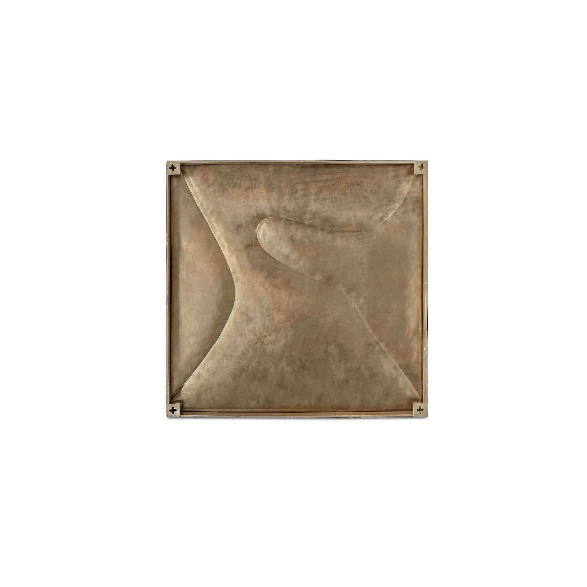 Moe's Home Bode Wall Sculpture Aged Brass - Image 3