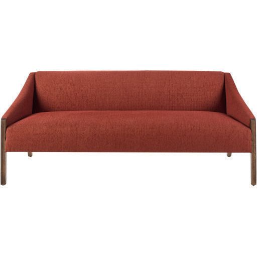 Surya Findlay Modern Sienna Slope Arm Sofa Available In 2 Sizes - Image 1
