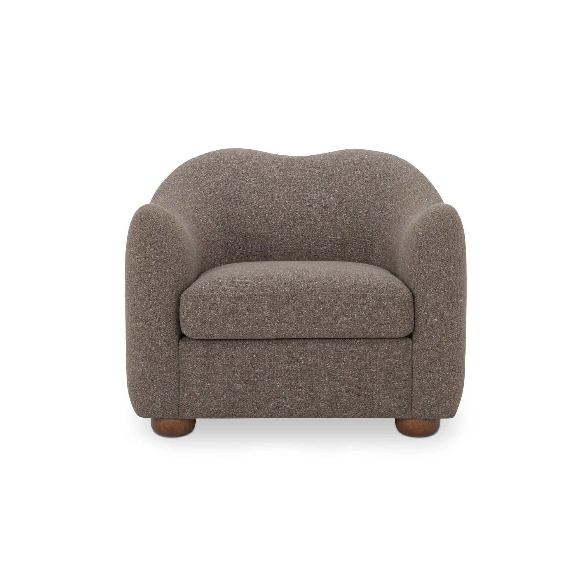 Moe’s Home Collection Bria Warm Brown Accent Chair