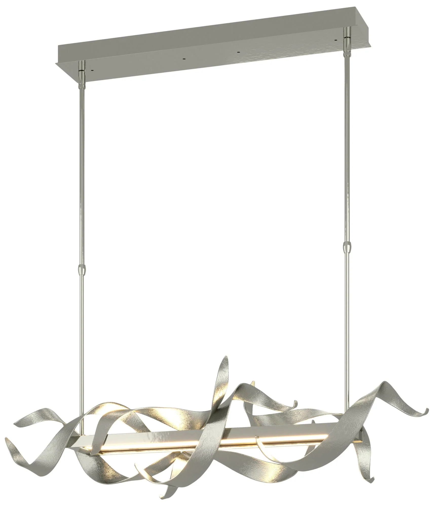 Folio 37 3/4" Wide Sterling LED Linear Pendant Light - Image 1