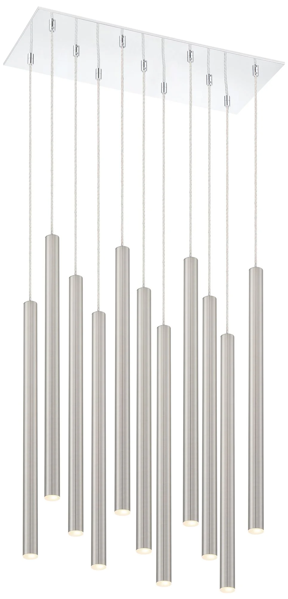 Forest by Z-Lite Chrome 11 Light Chandelier - Image 1