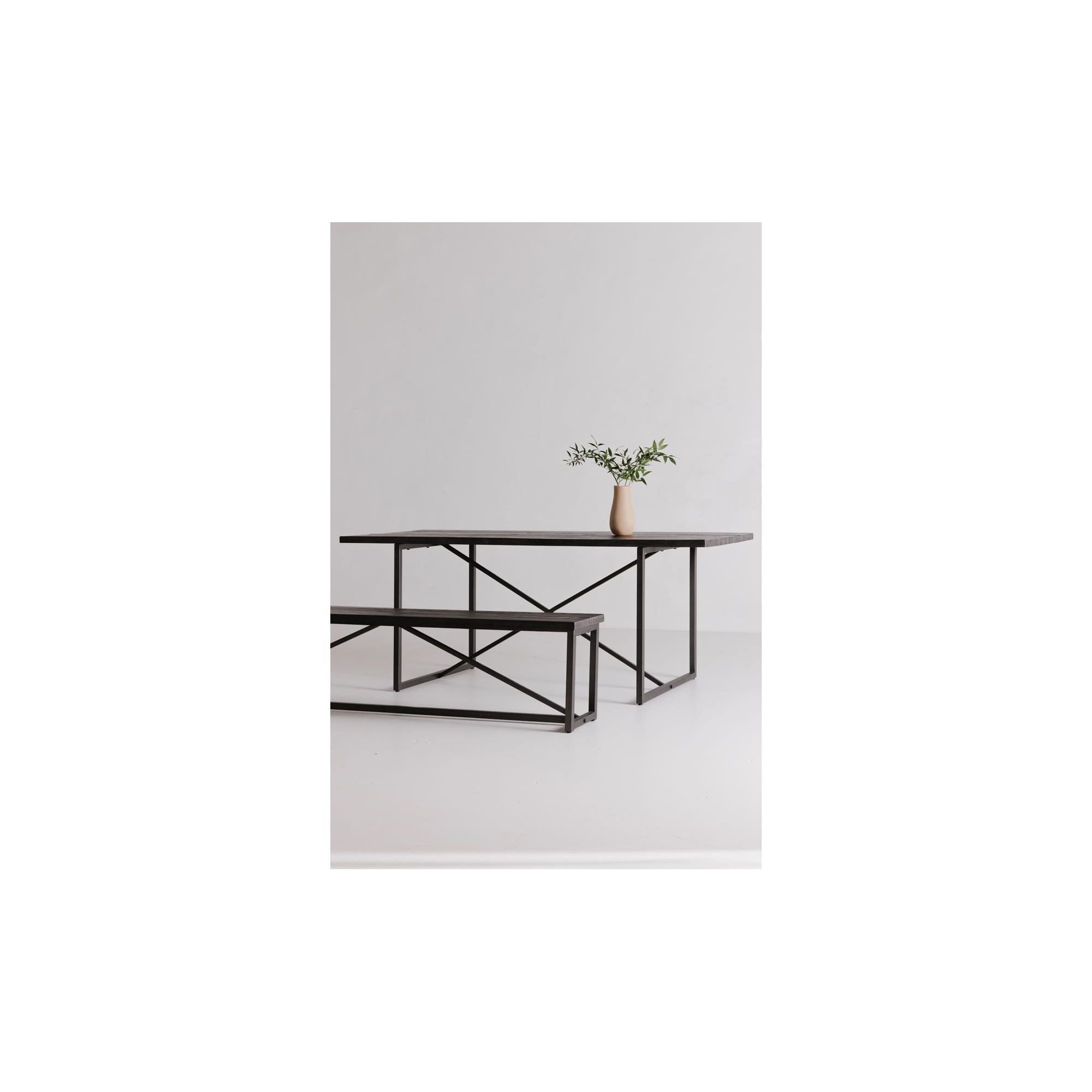 Moe's Home Sierra Bench Black - Image 2