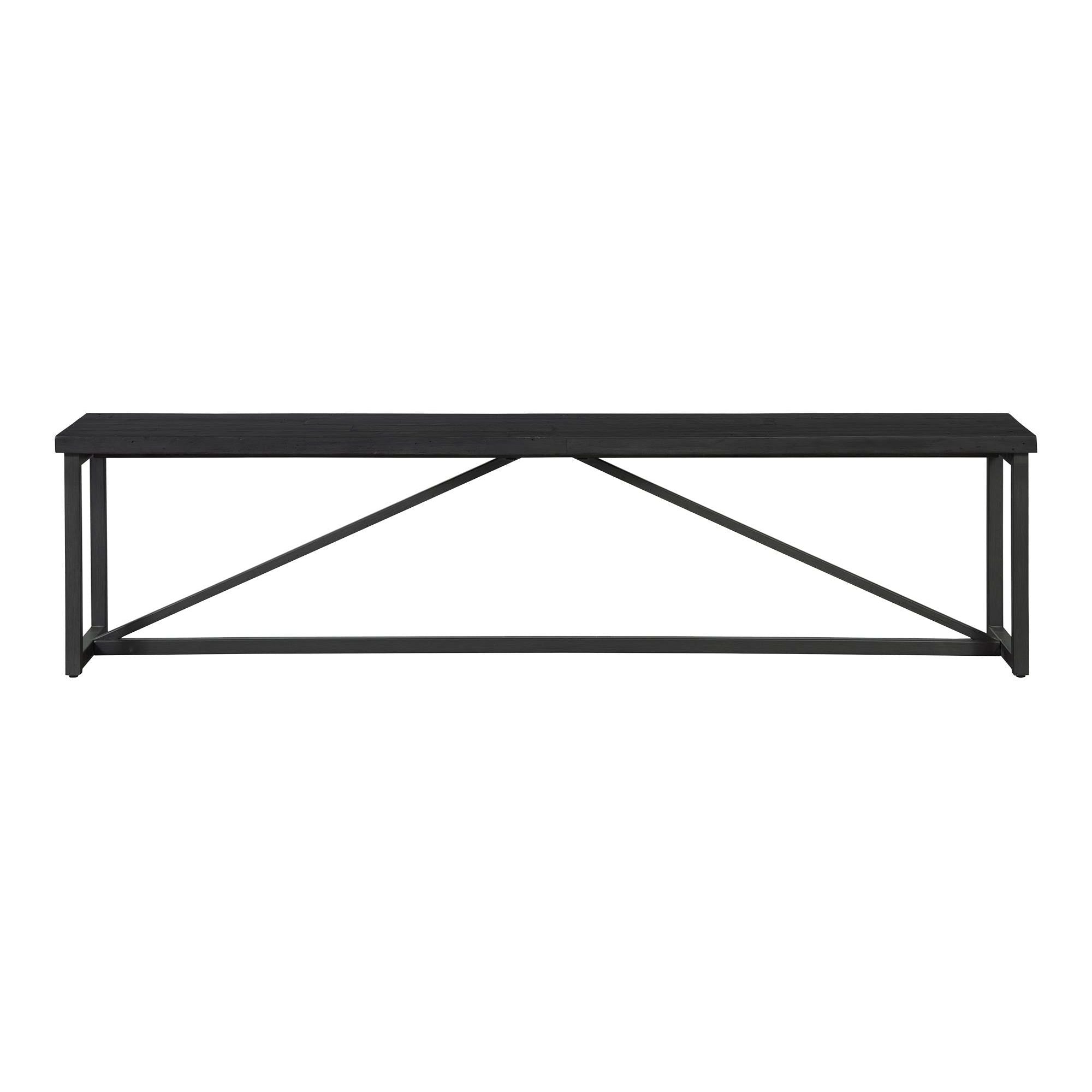 Moe's Home Sierra Bench Black - Image 1