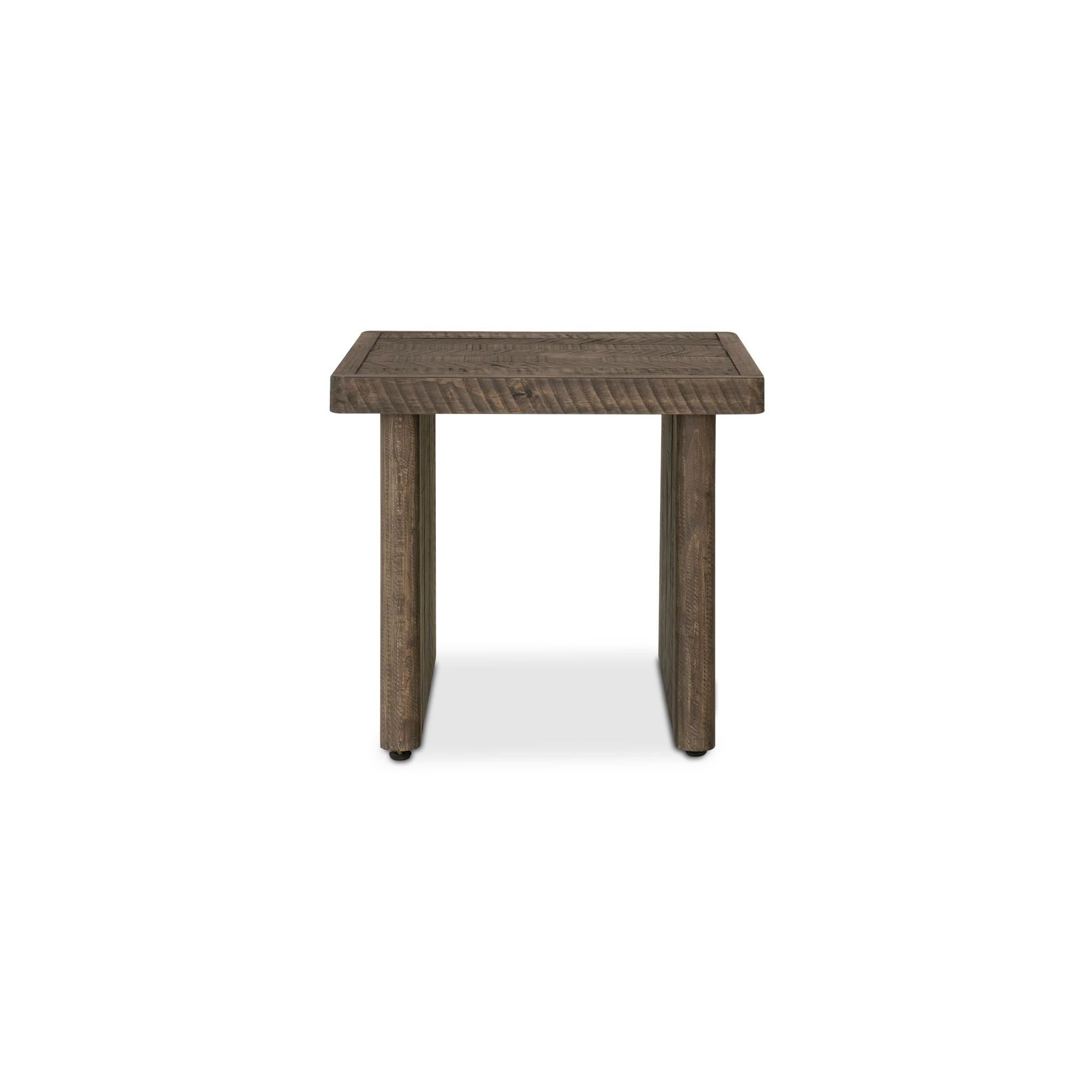 Moe's Home Collection Monterey Aged Brown End Table - Image 1