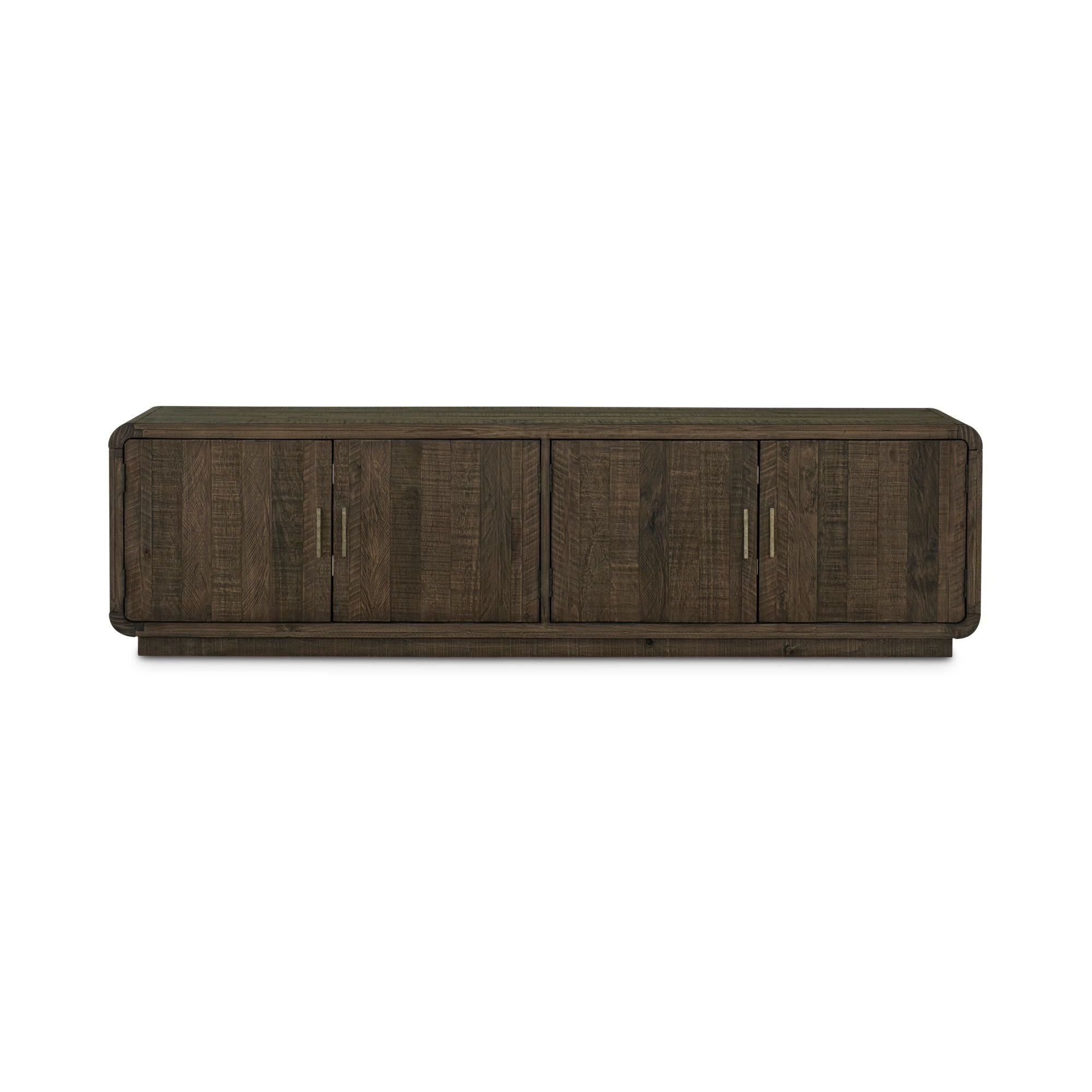 Moe's Home Collection Monterey Aged Brown Media Cabinet - Image 1