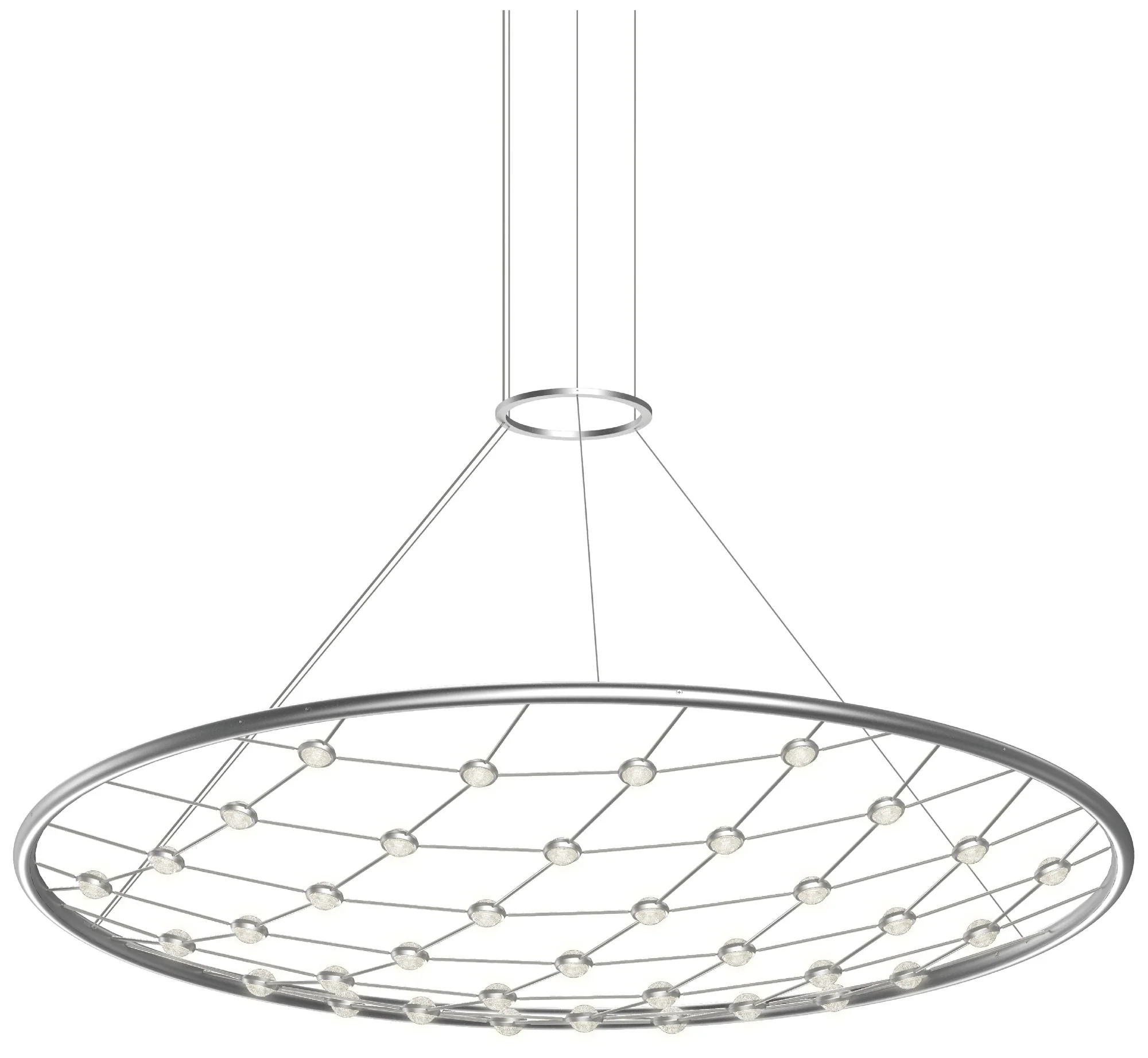 Galaxy Matrix 48" Round LED Pendant w/ 20
