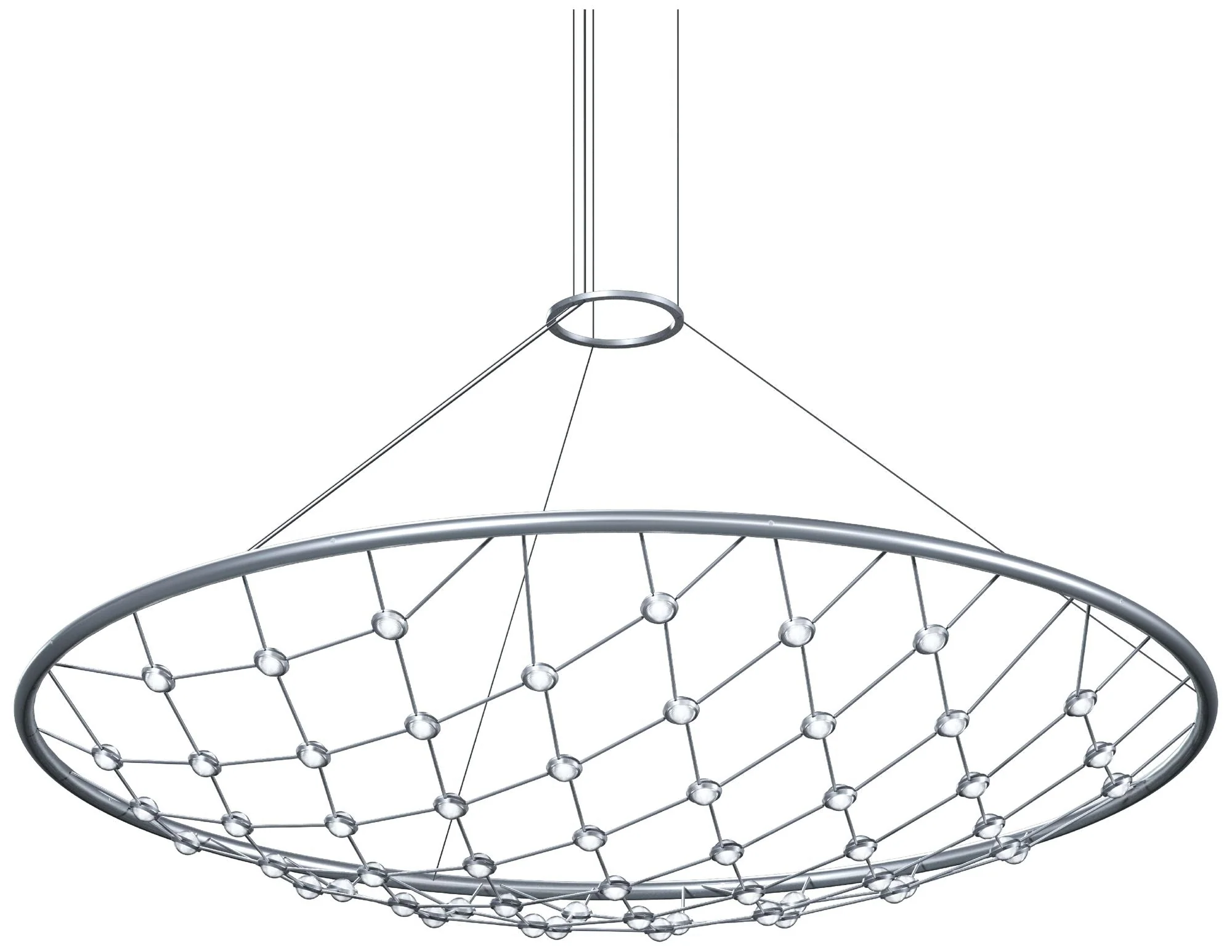 Galaxy Matrix 60" Round LED Pendant w/ 20