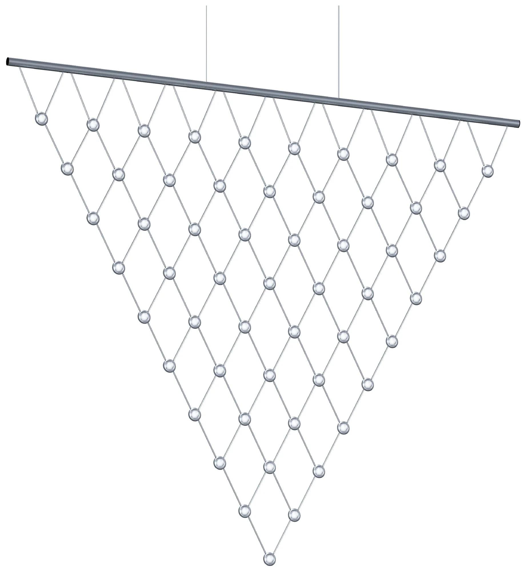 Galaxy Matrix Vertical Large LED Pendant w/ 20