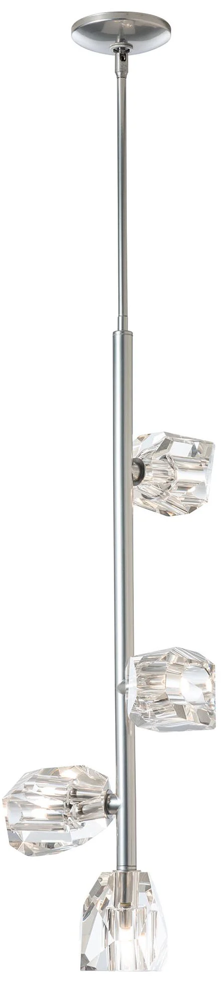 Gatsby Vertical Pendant Sterling Finish - Image 1
