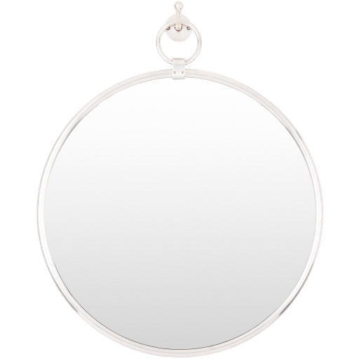 Surya Wall Decor & Mirrors Globes Modern Bathroom Wall Mirror Silver Finish GBS-001 Multiple Sizes Available - Image 3