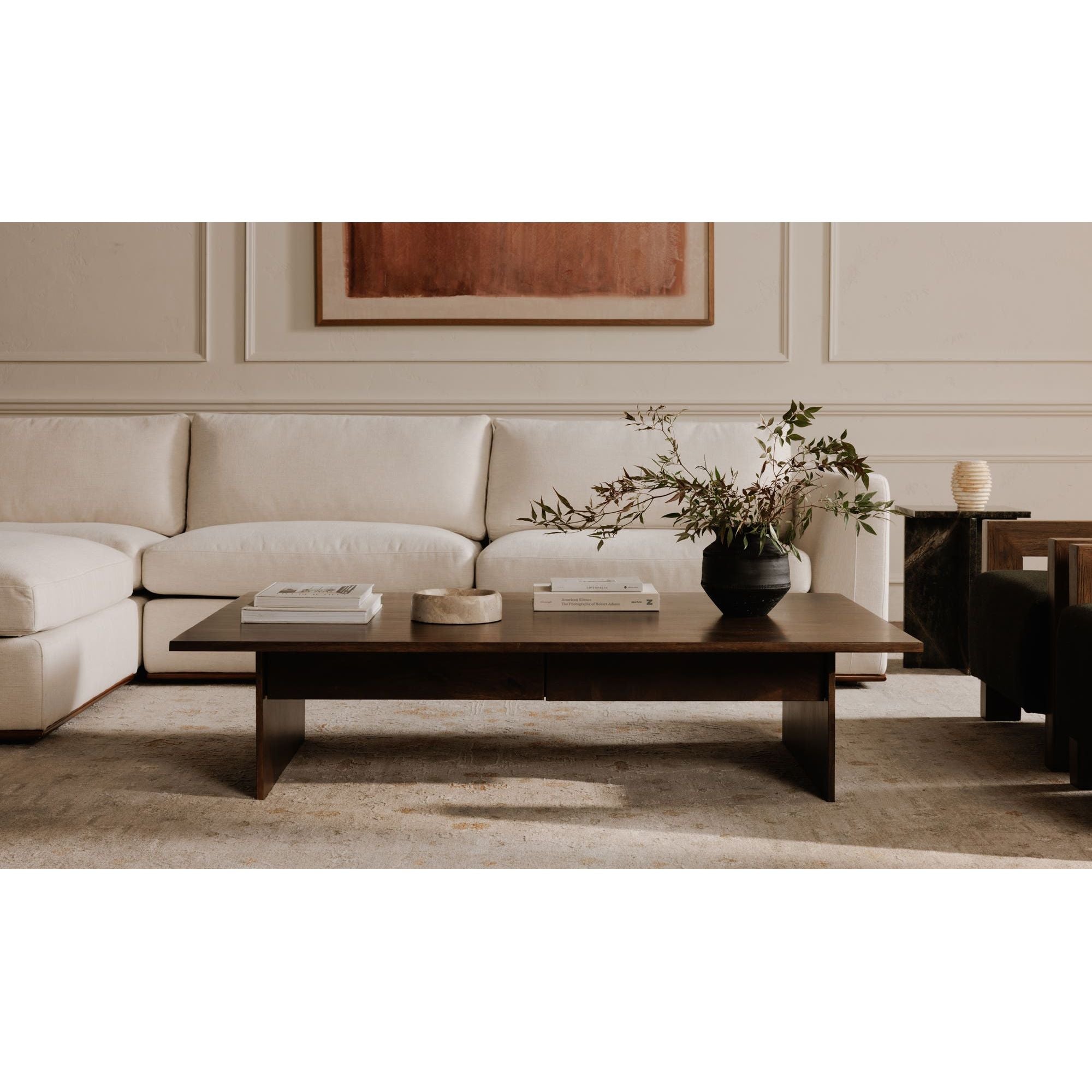 Moe's Home Astra Vessel Black Terracotta - Image 2