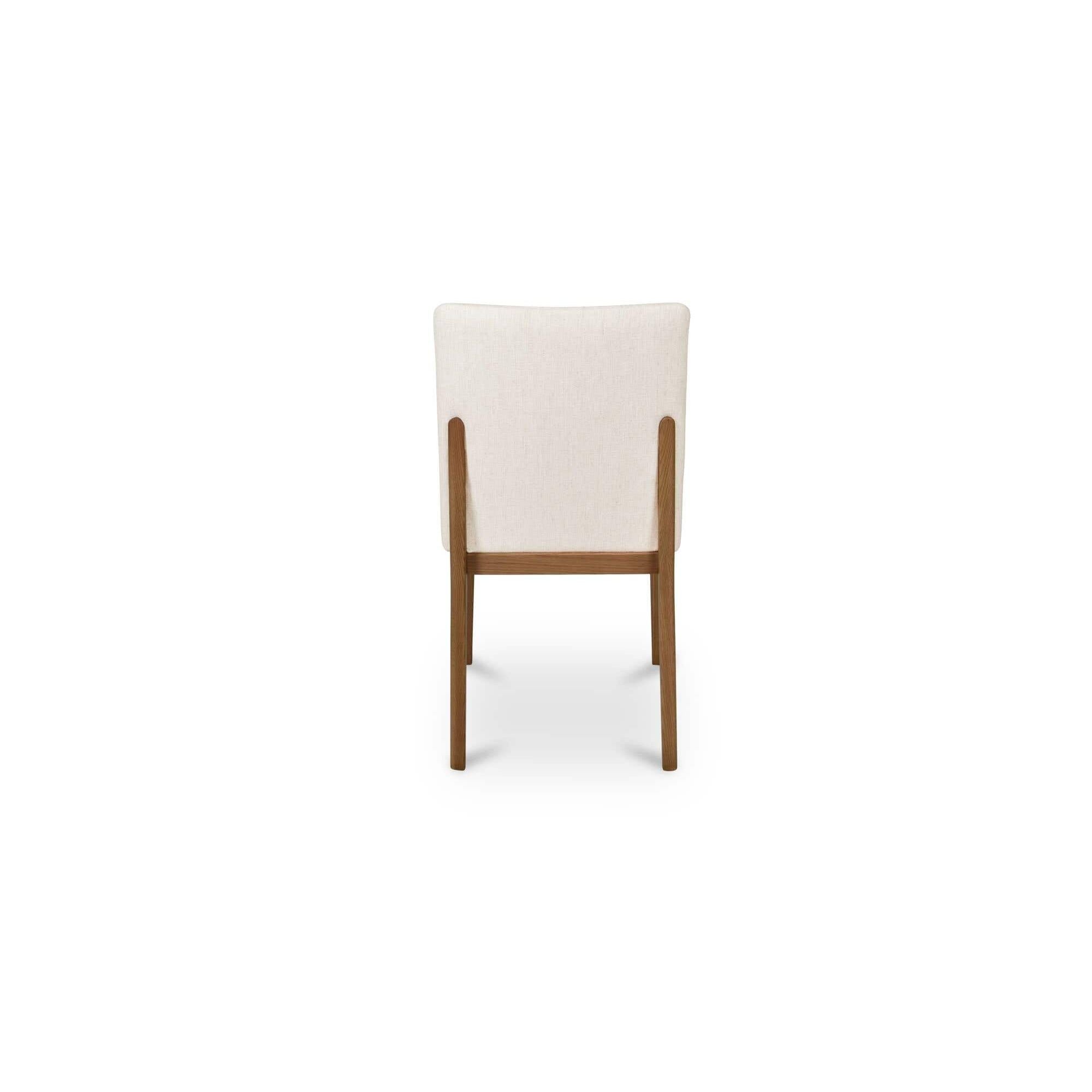 Moe's Home Demi Dining Chair Cream-Set of Two - Image 3