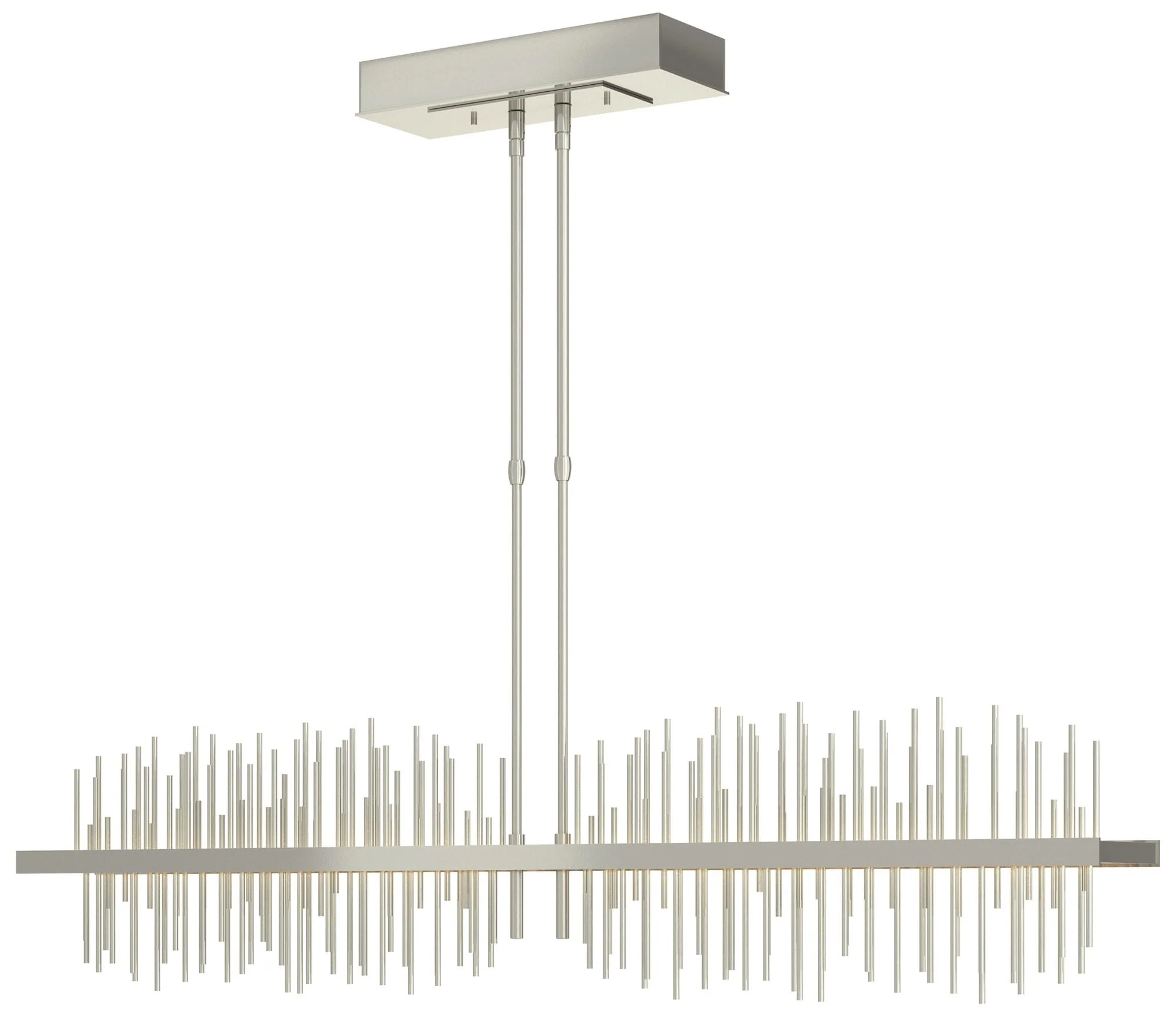 Gossamer 51.9" Wide Large Sterling And Sterlings LED Pendant - Image 1