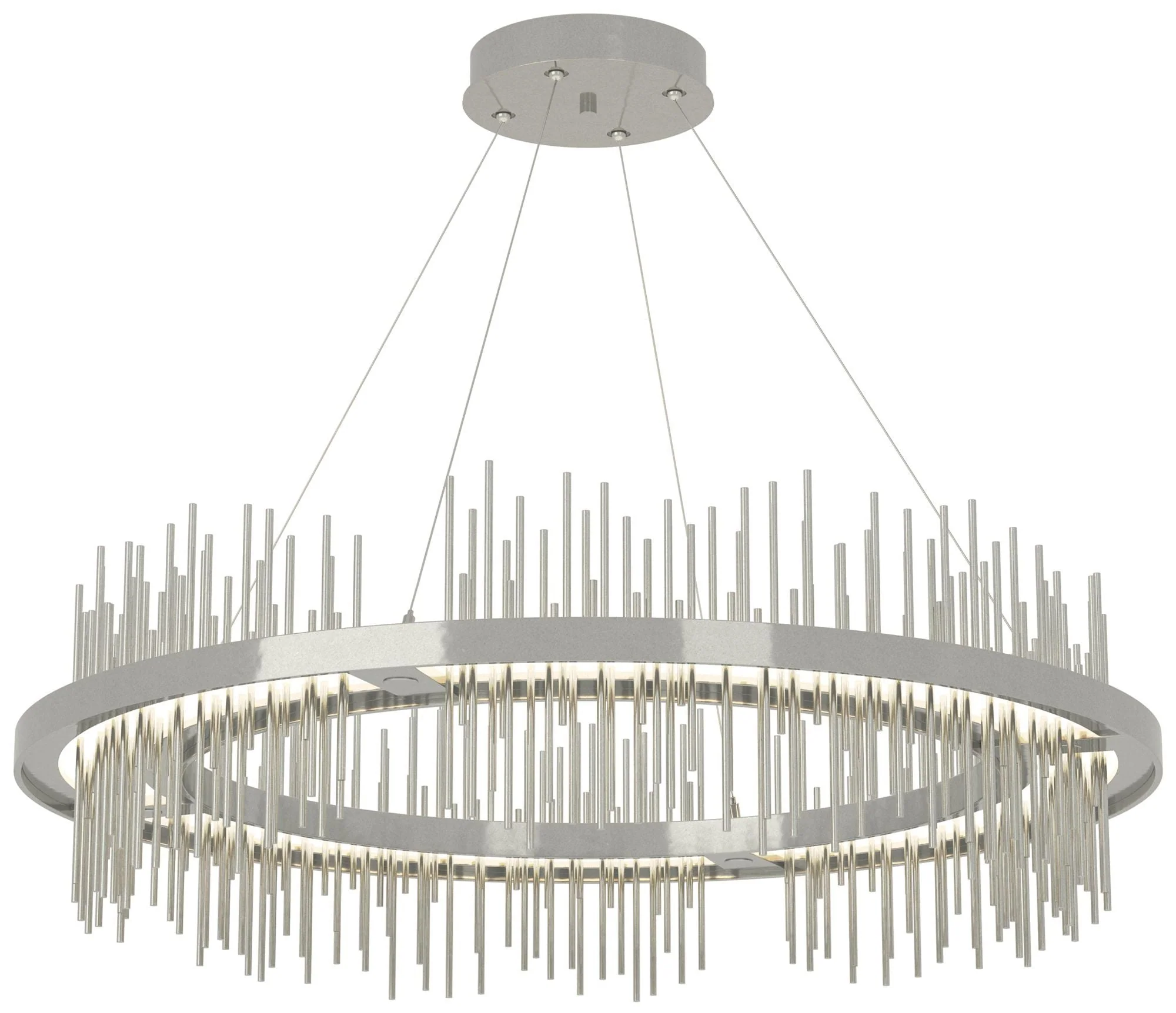 Gossamer Circular LED Pendant - Sterling - Sterling - Image 1