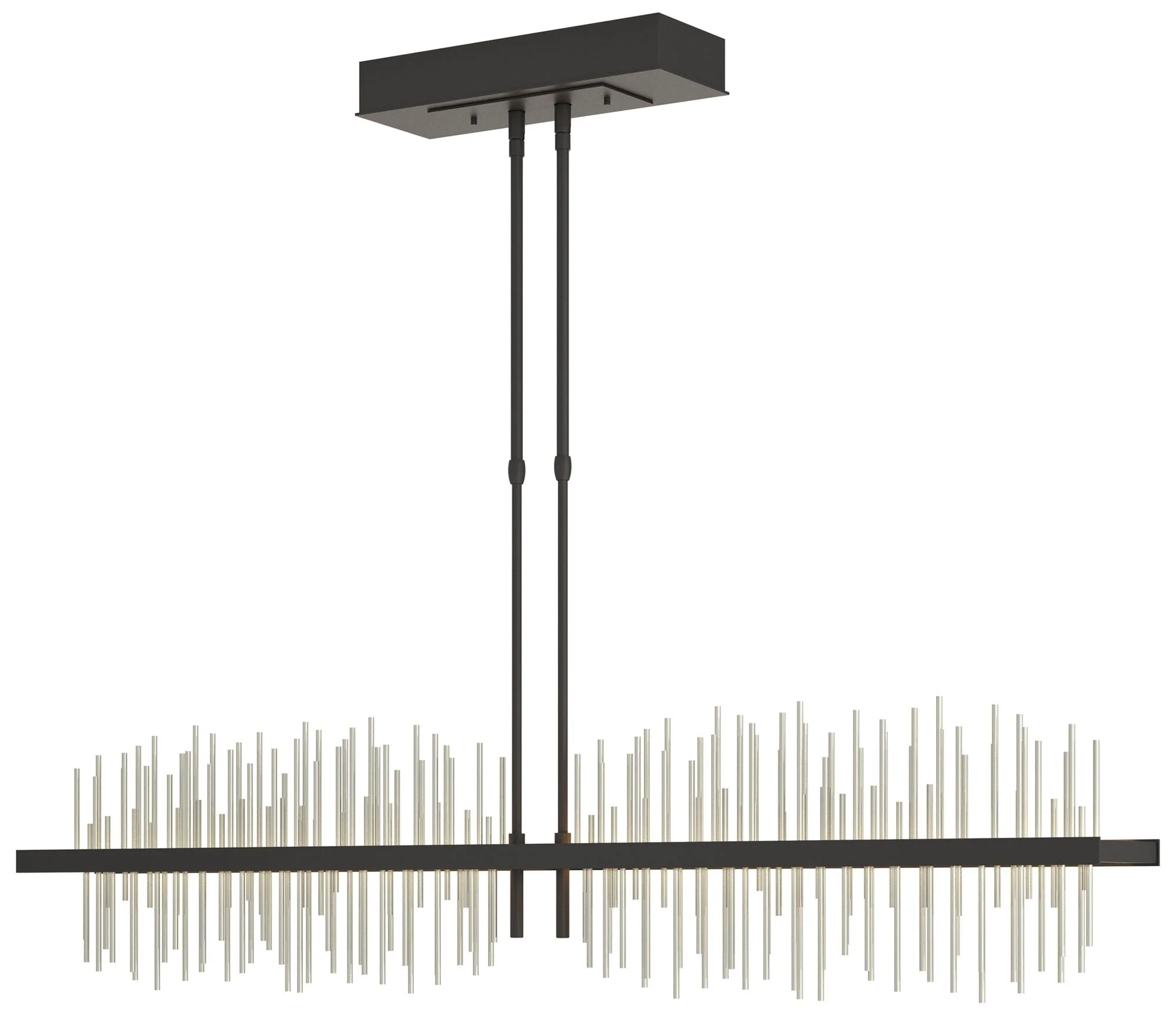 Gossamer Large LED Pendant - Black - Sterling - Image 1