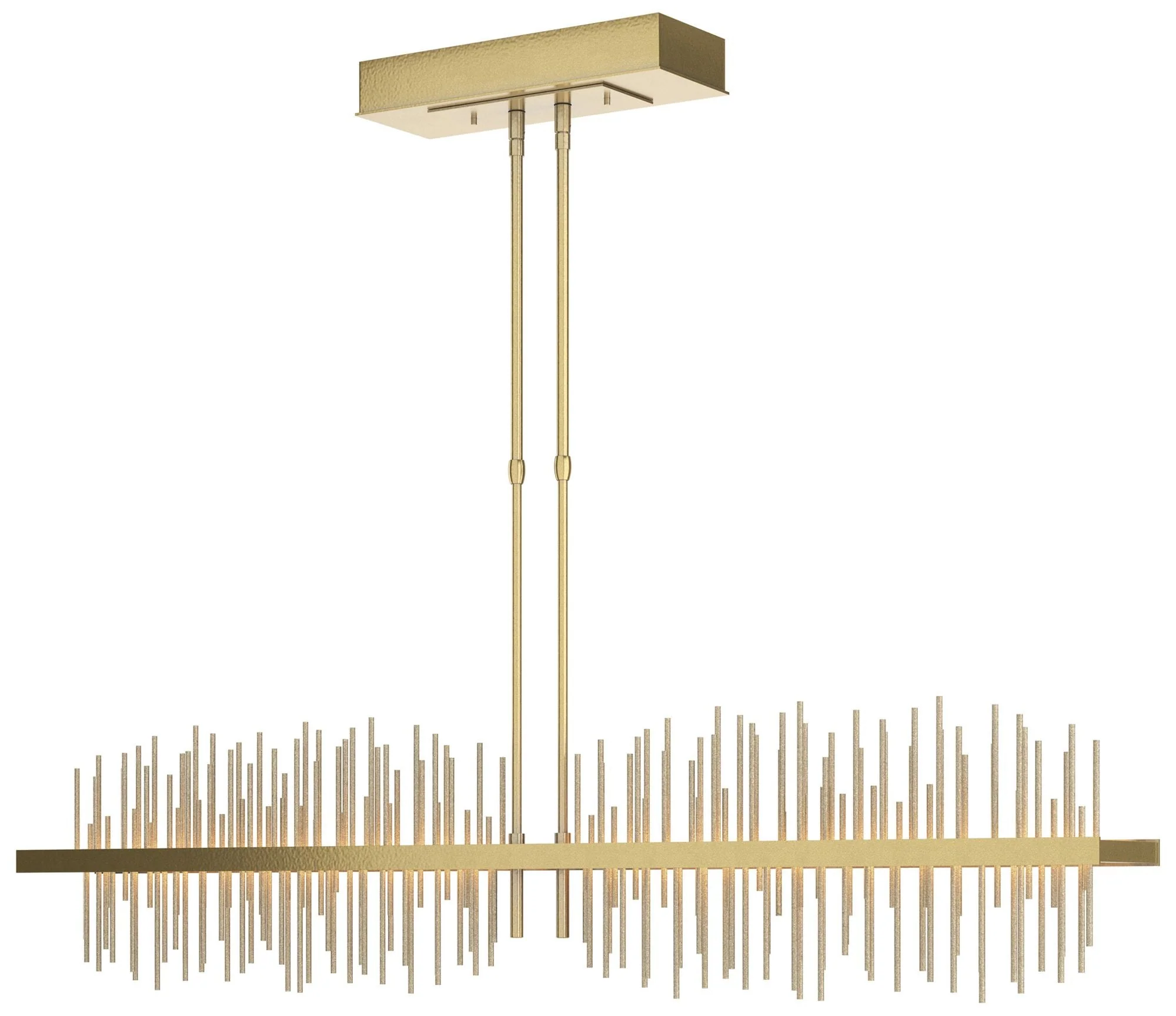 Gossamer Large LED Pendant - Modern Brass - Gold - Image 1