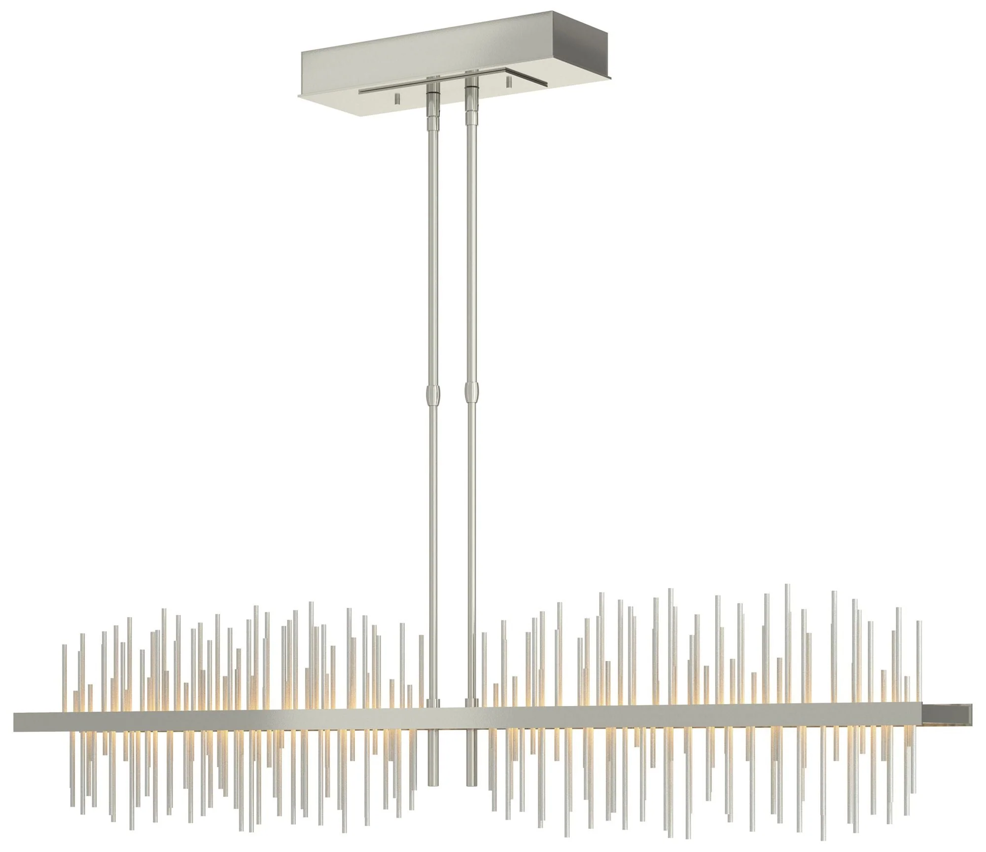 Gossamer Large LED Pendant - Sterling - Platinum - Image 1