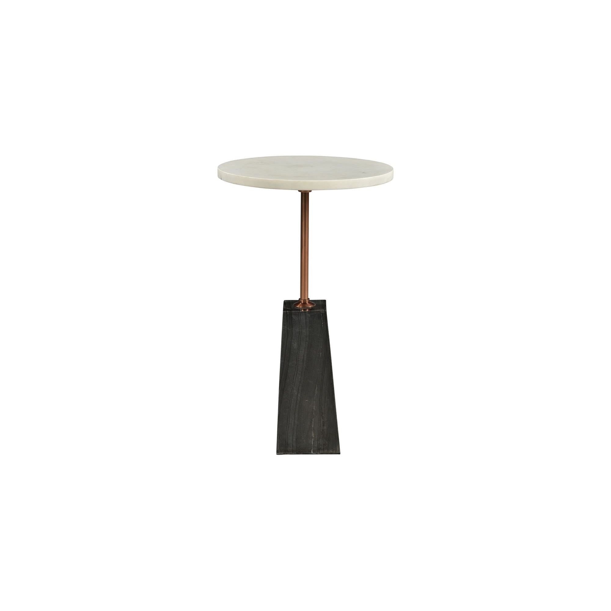 Moe's Home Collection Dawn White Accent Table - Image 1