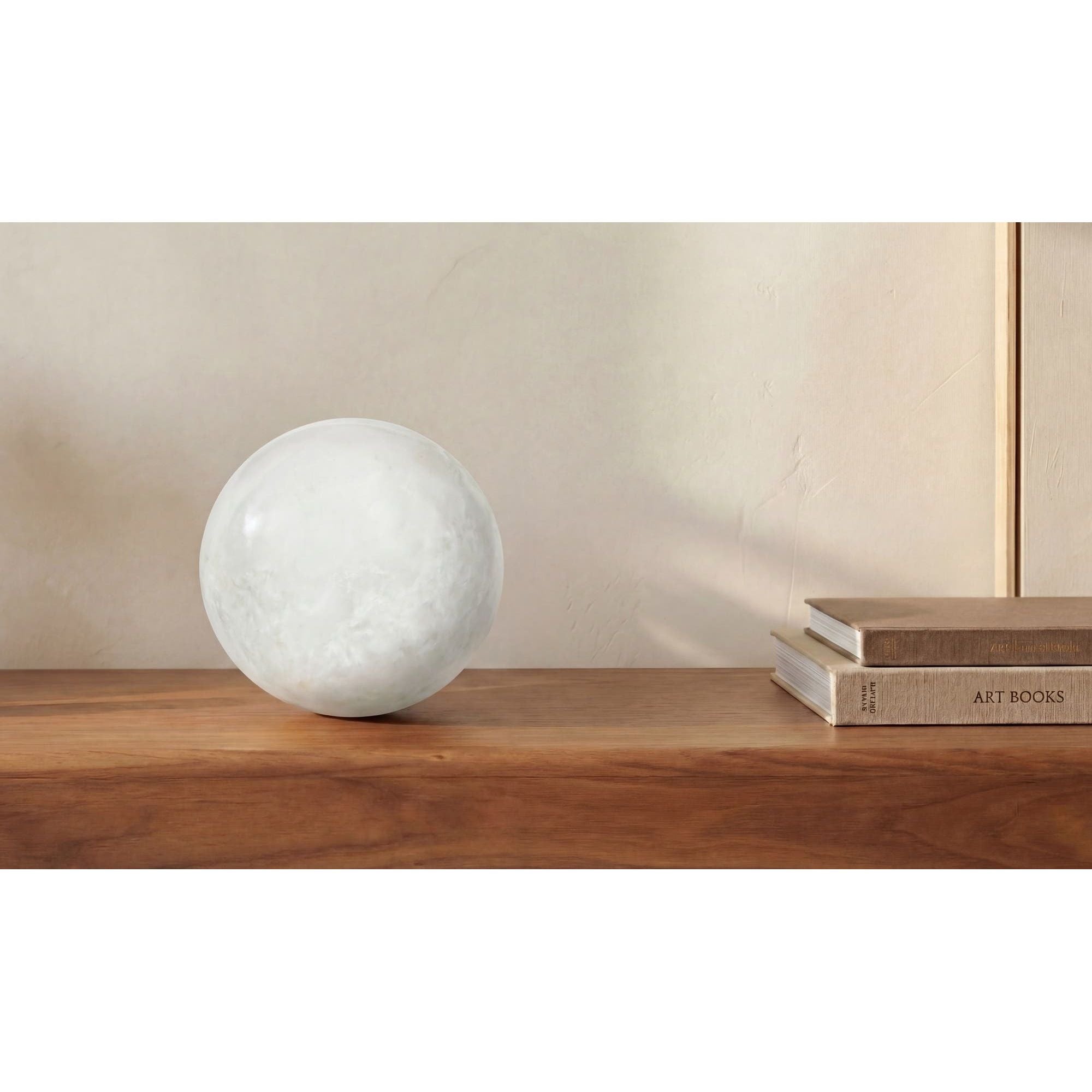 Moe's Home Odessa Sphere Tabletop Accent Green Onyx Marble - Image 2