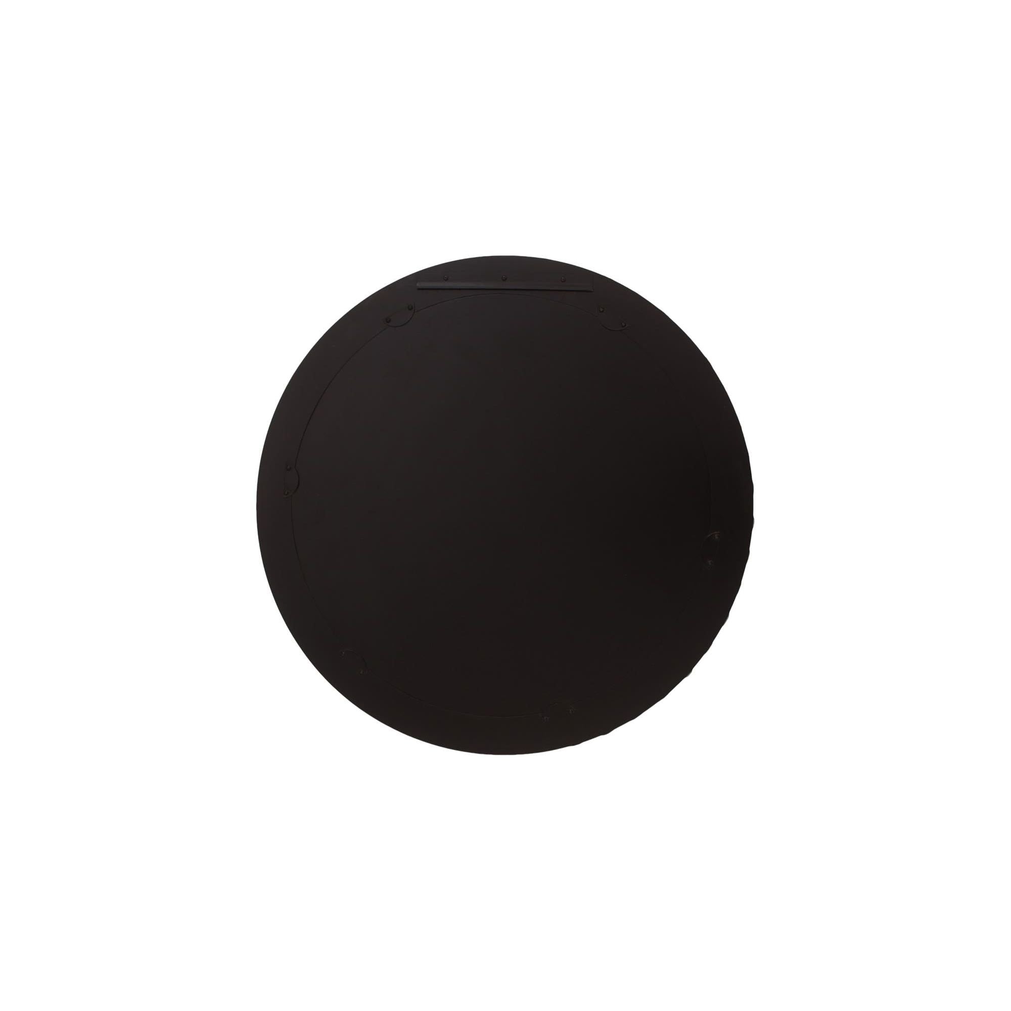 Moe's Home Isolde Mirror Black and Beige Marble - Image 2