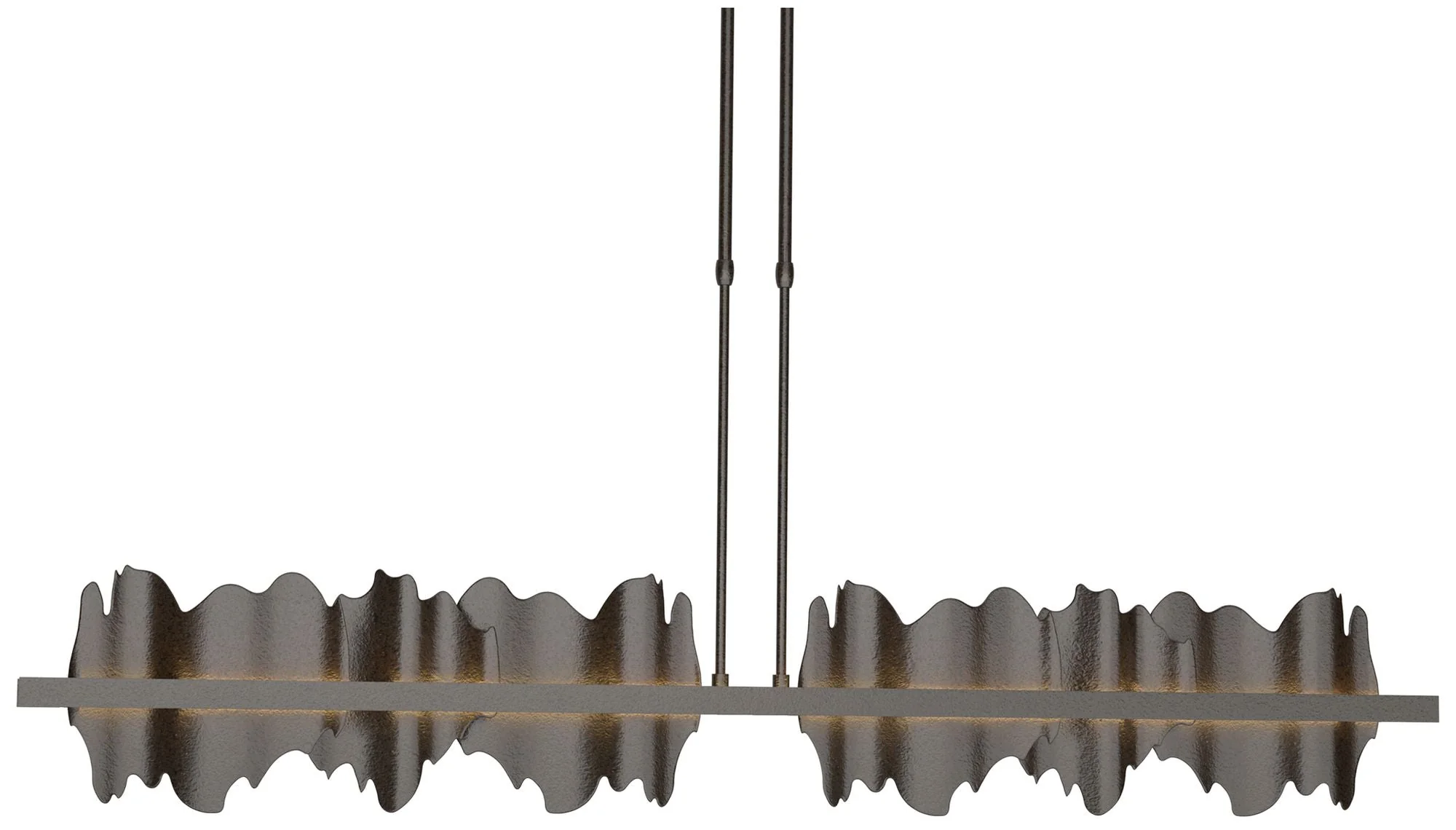 Hildene 51.9"W Oil Rubbed Bronze Short Height LED Pendant - Image 1