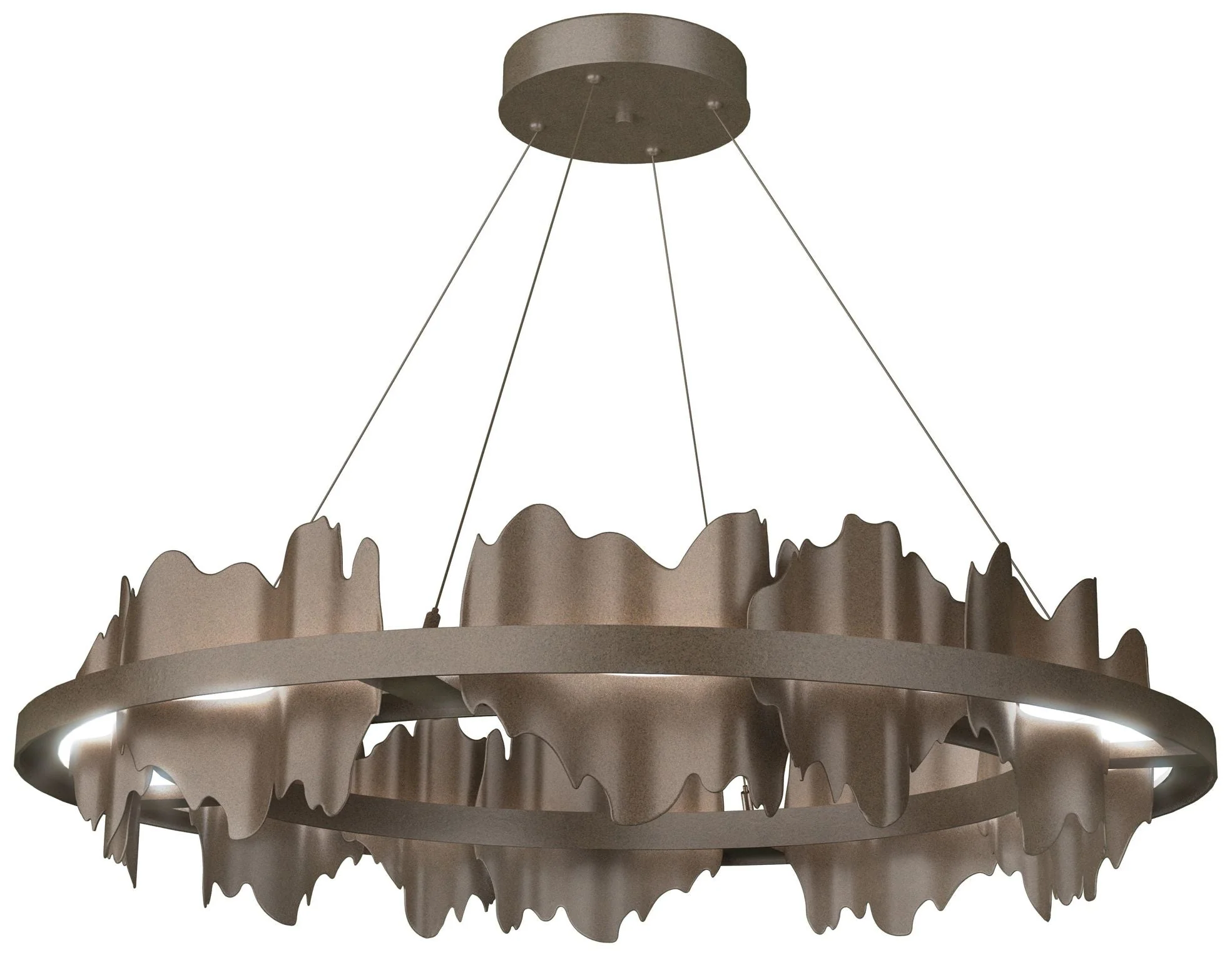 Hildene Circular LED Pendant - Bronze - Bronze - Image 1