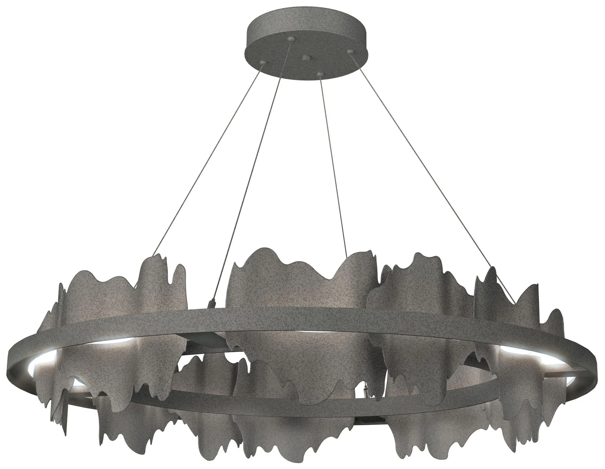 Hildene Circular LED Pendant - Iron - Iron - Image 1