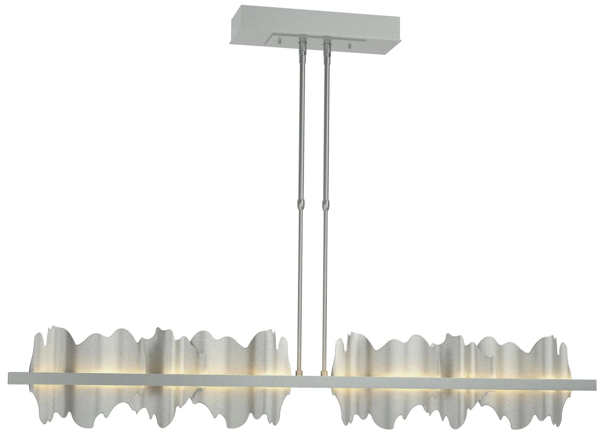 Hildene Large LED Pendant - Platinum - Platinum - Image 1