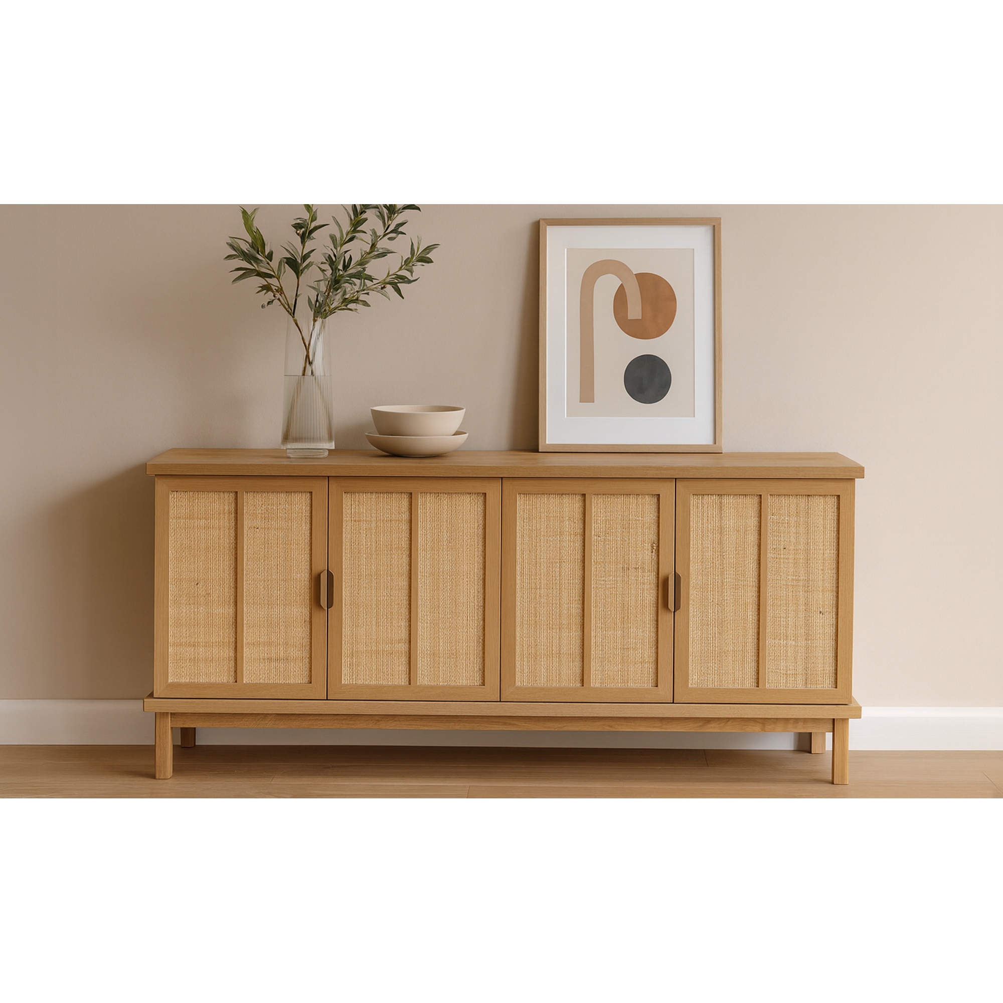 Moe's Home Seymour Sideboard Natural - Image 2