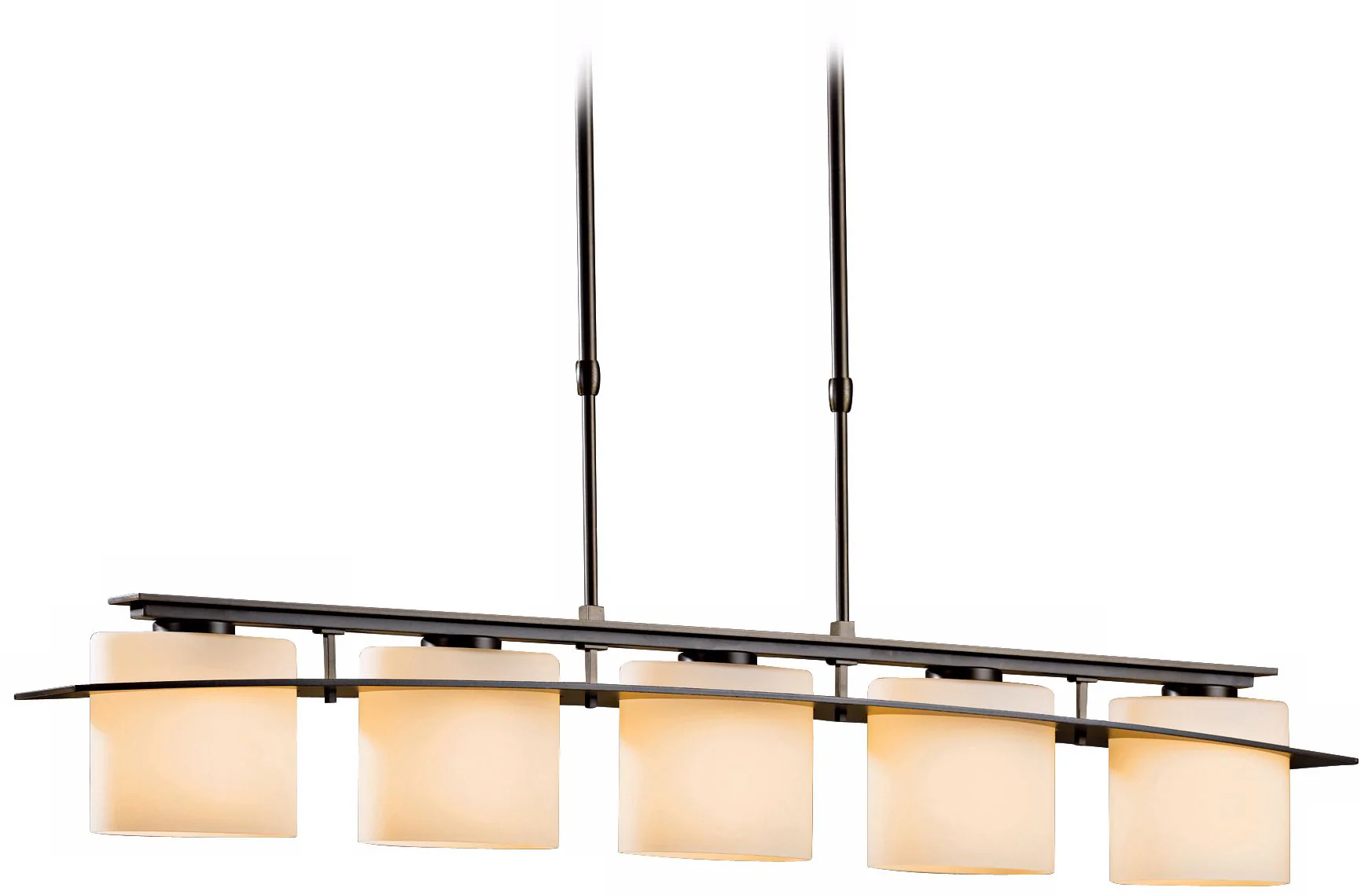 Hubbardton Forge Arc Ellipse 5-Light Wrought Iron Chandelier - Image 2