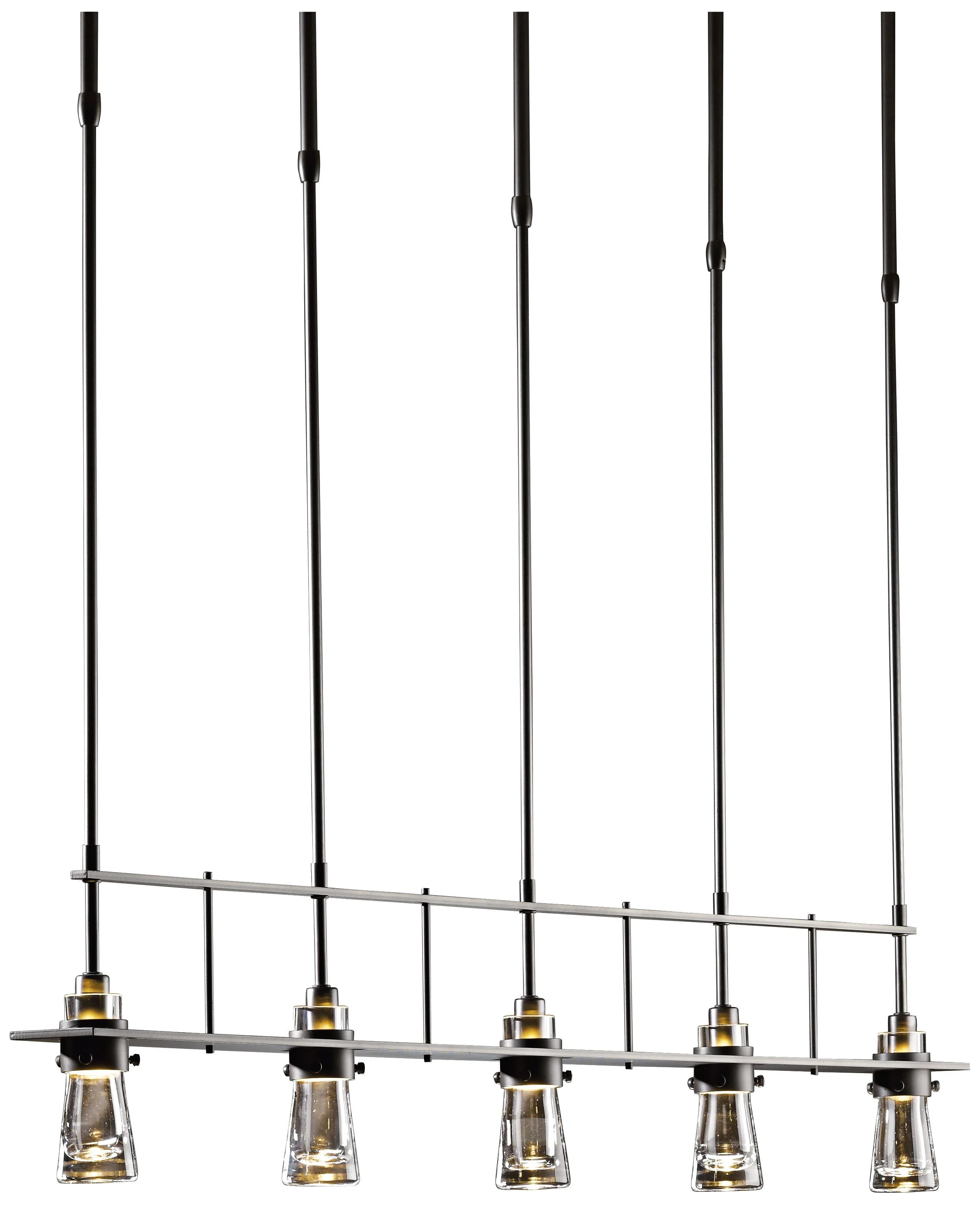 Hubbardton Forge Erlenmeyer Dark Smoke 5-Light Pendant - Image 2