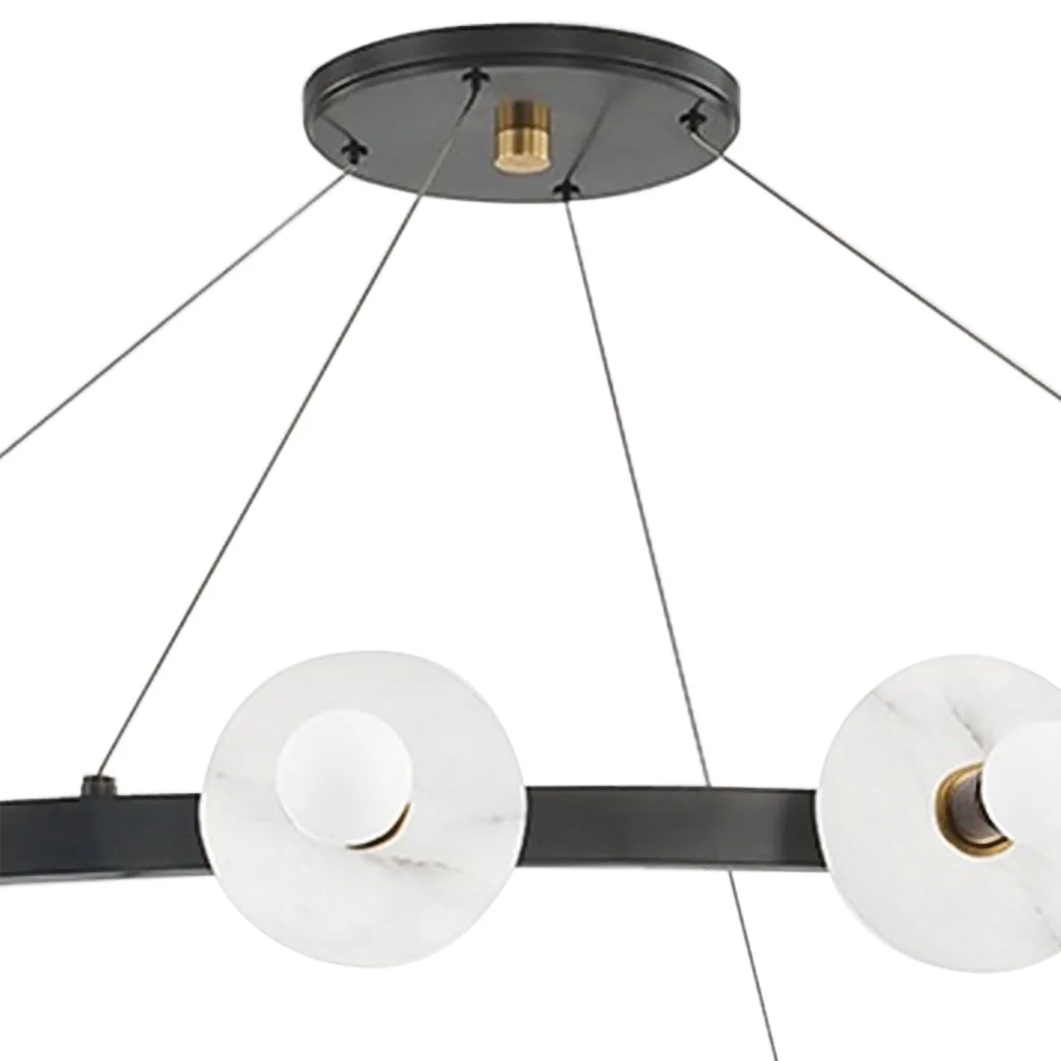 Hudson Valley Austen 58" Wide Aged Old Bronze LED Chandelier - Image 3