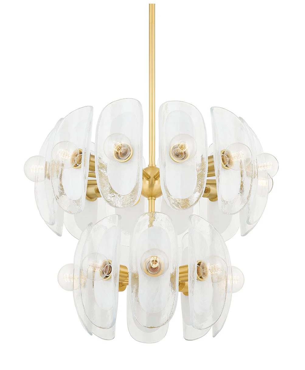 Hudson Valley Hilo 30.75 In. Steel 20 Light Chandelier - Image 1