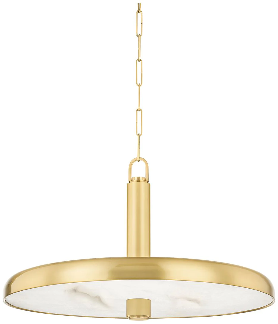 Hudson Valley Reynolds 28 In. Steel 1 Light Pendant - Image 1