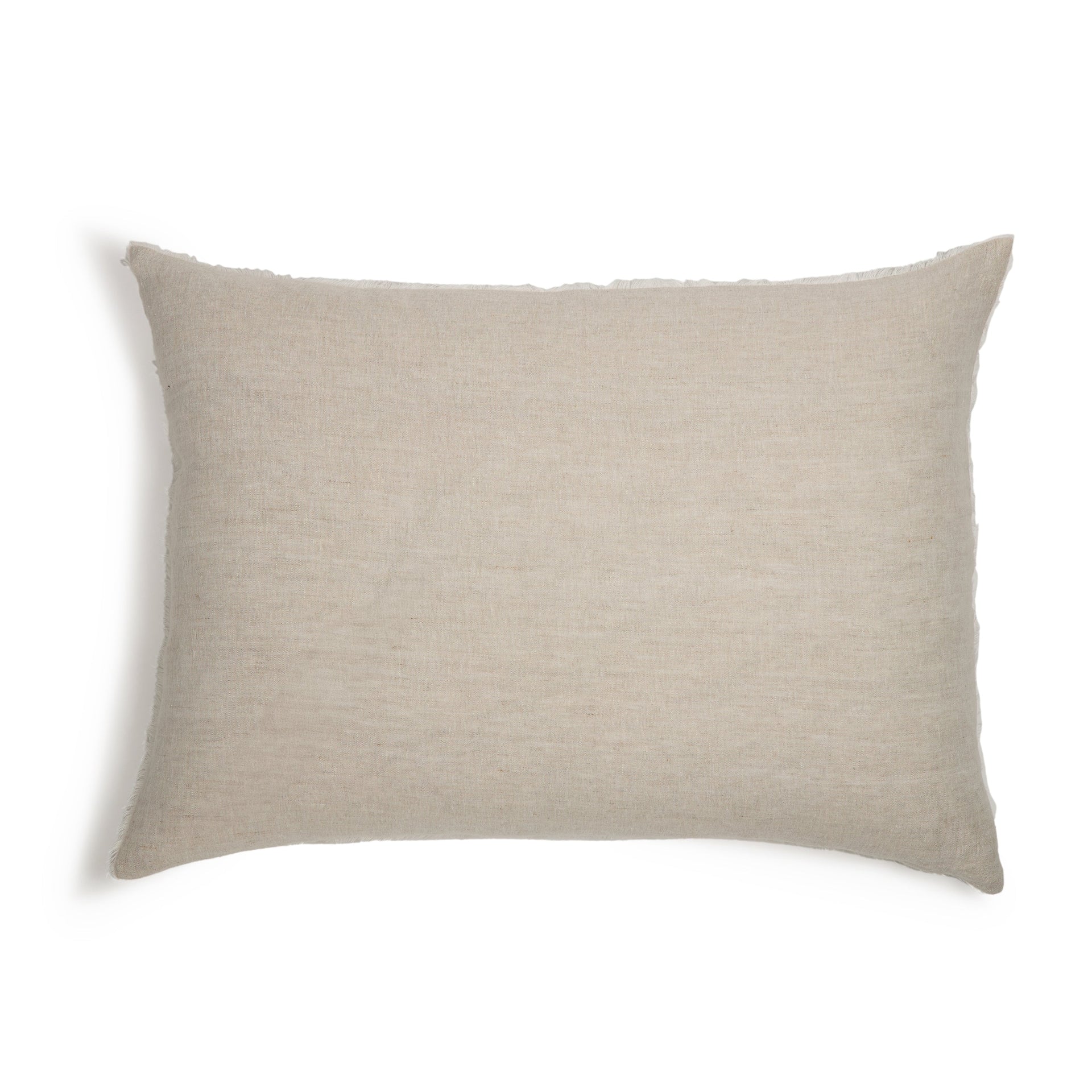 Pom Pom at Home Hunter Hand-Loomed Linen Big Pillow with Insert  ~ 28 x 36 ~ Available in 5 colors - Image 1