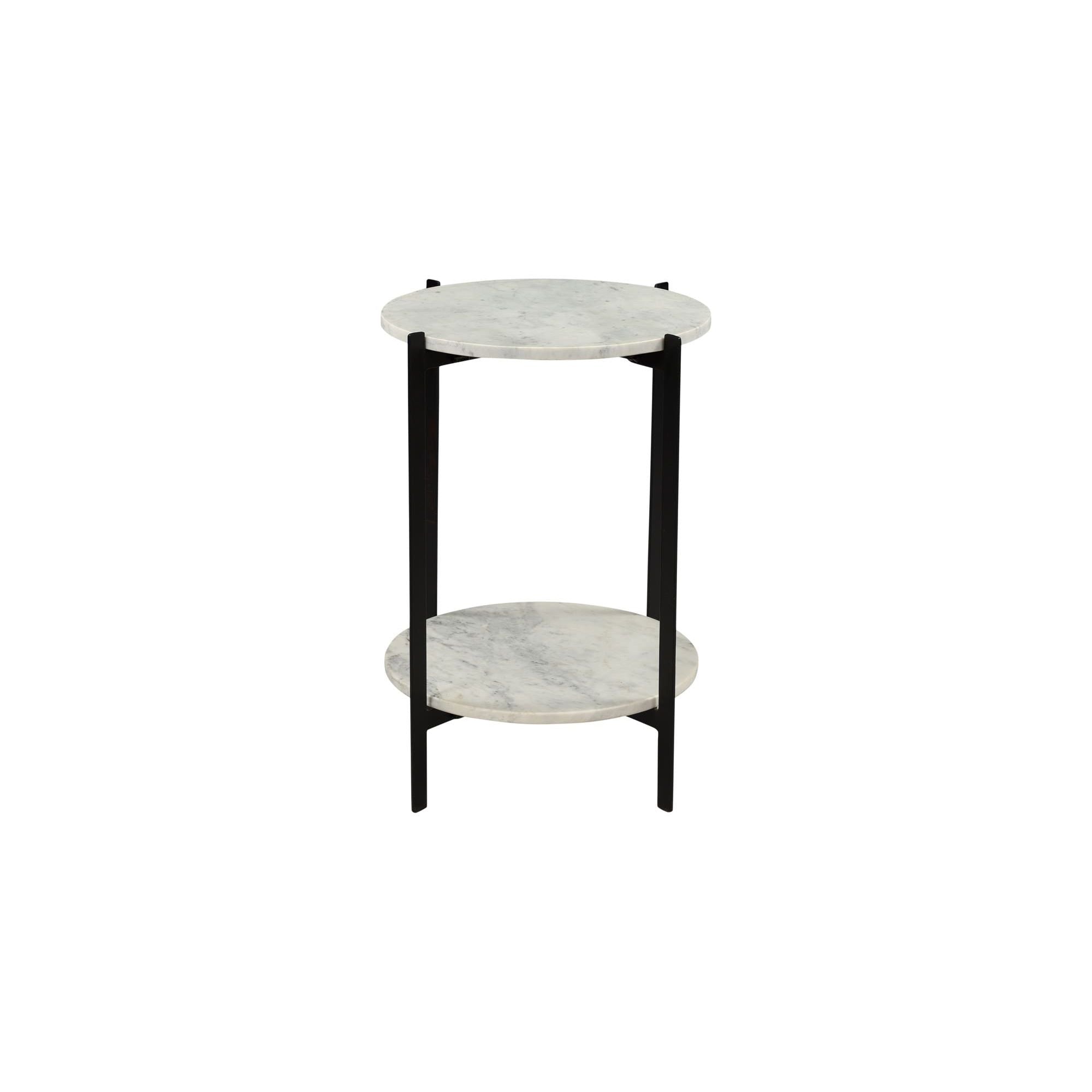 Moe's Home Collection Melanie White Accent Table - Image 1