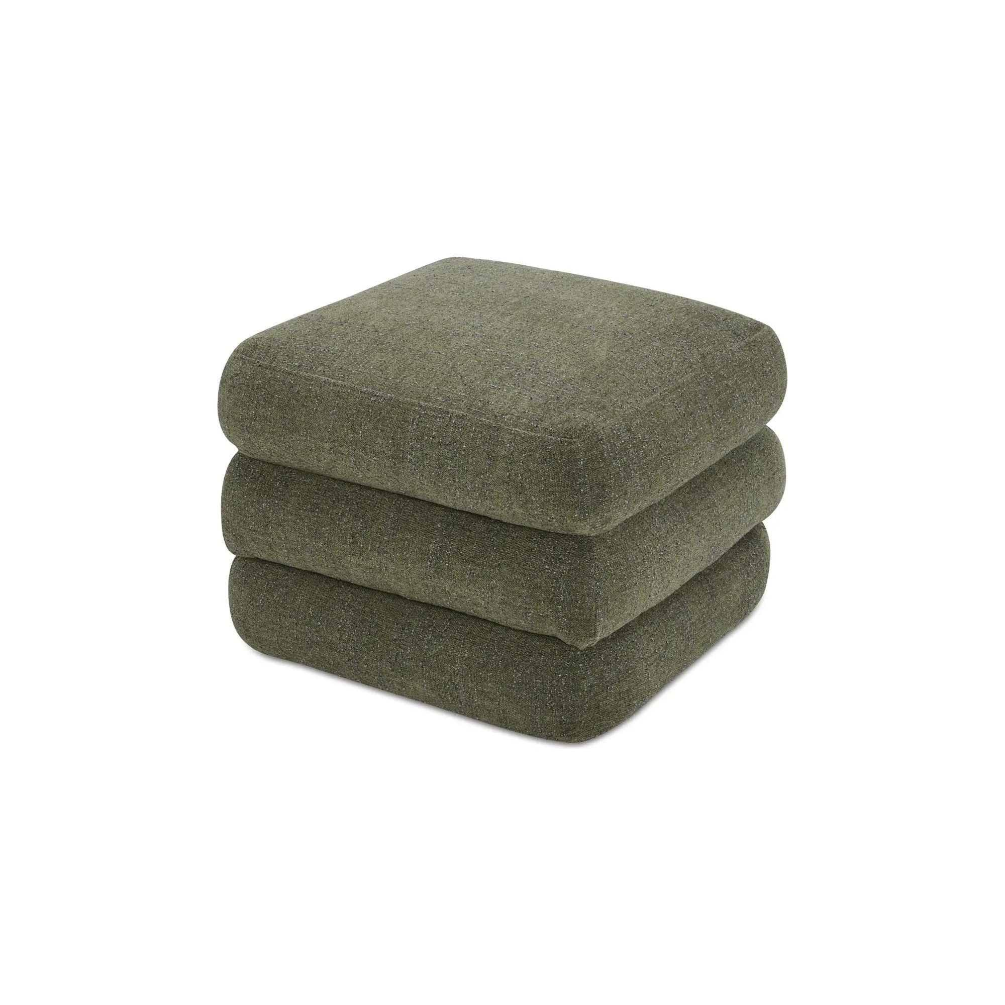 Moe’s Home Collection Lowtide Shadowed Green Stool - Image 2