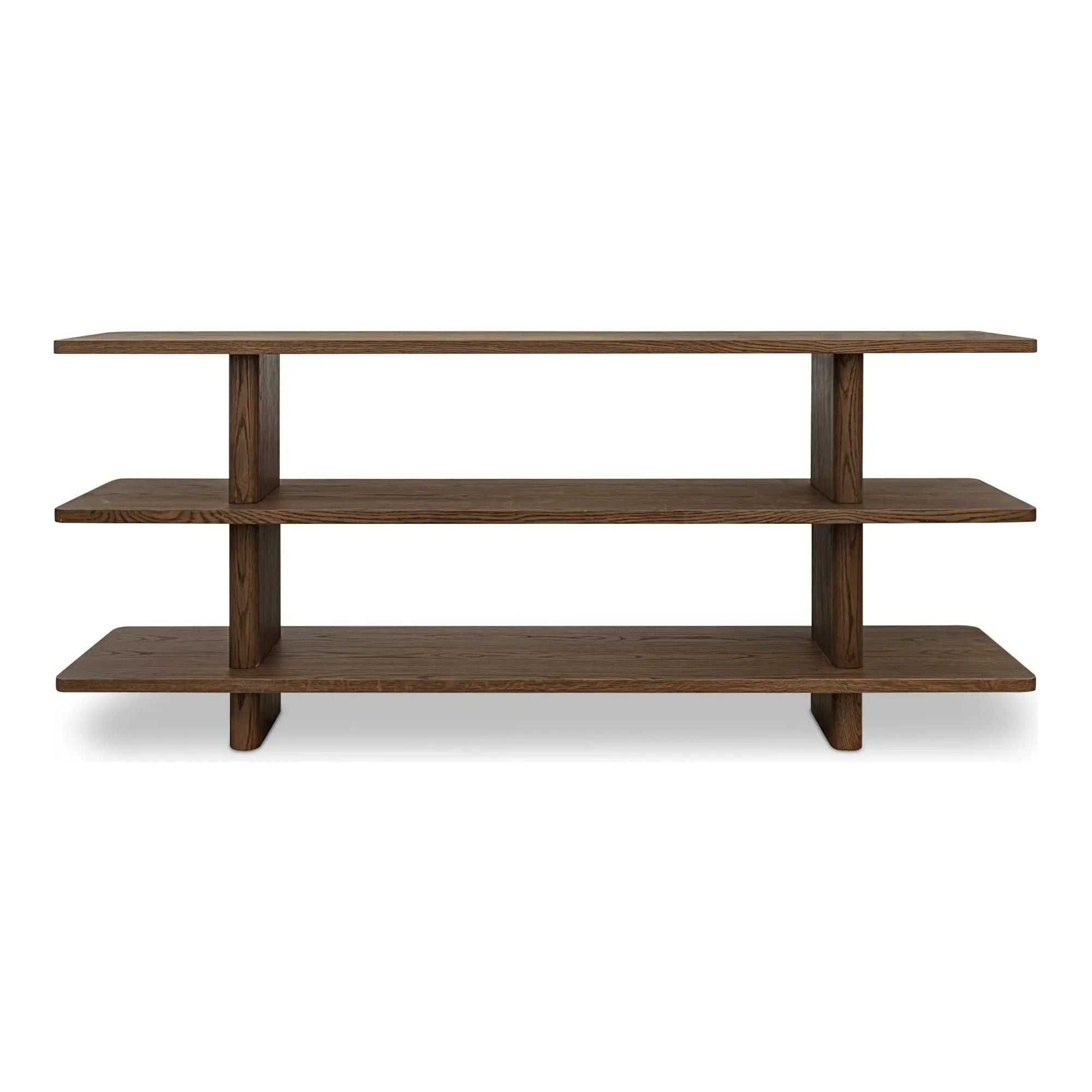 Moe’s Home Collection Casey Small Dark Brown Bookcase