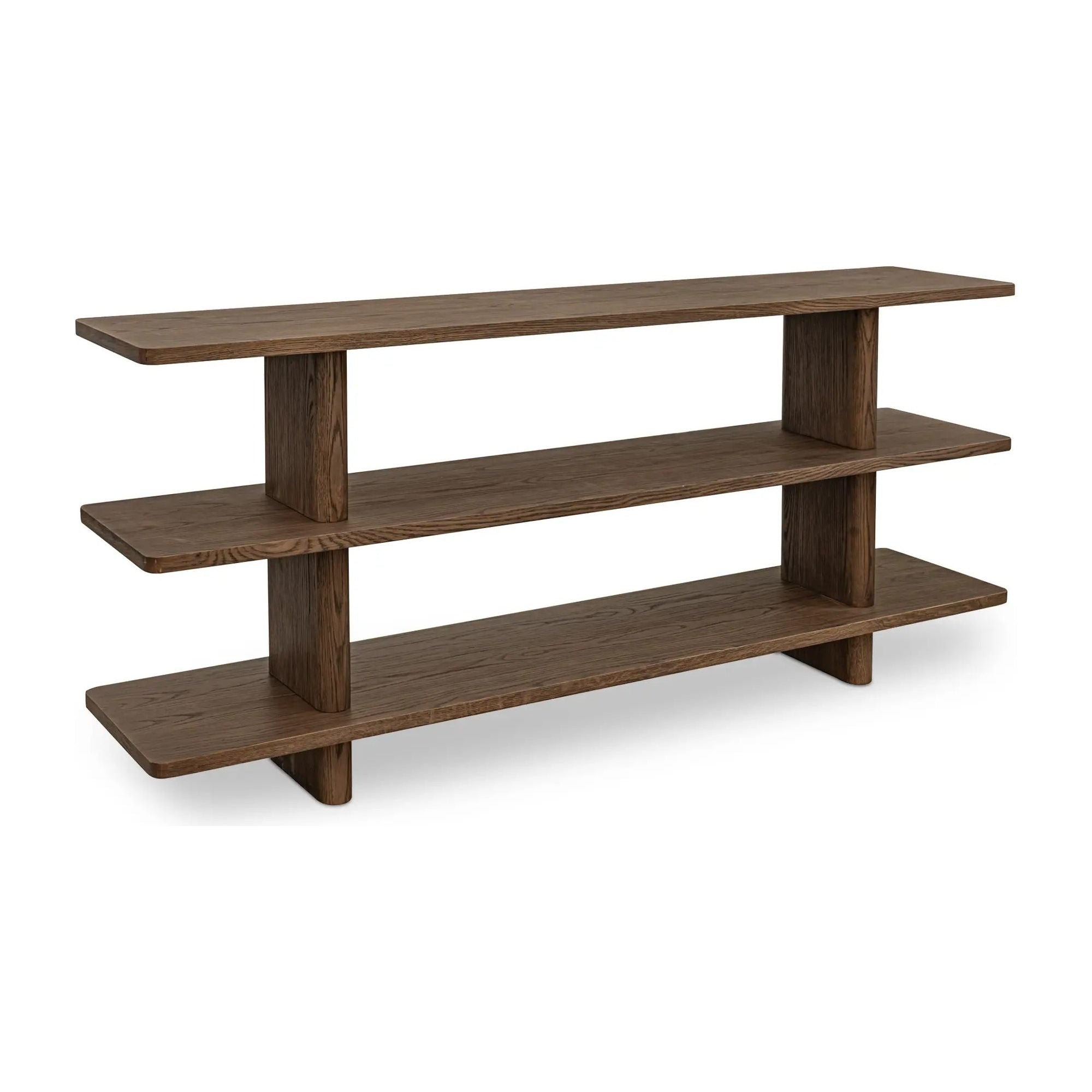 Moe’s Home Collection Casey Small Dark Brown Bookcase - Image 2